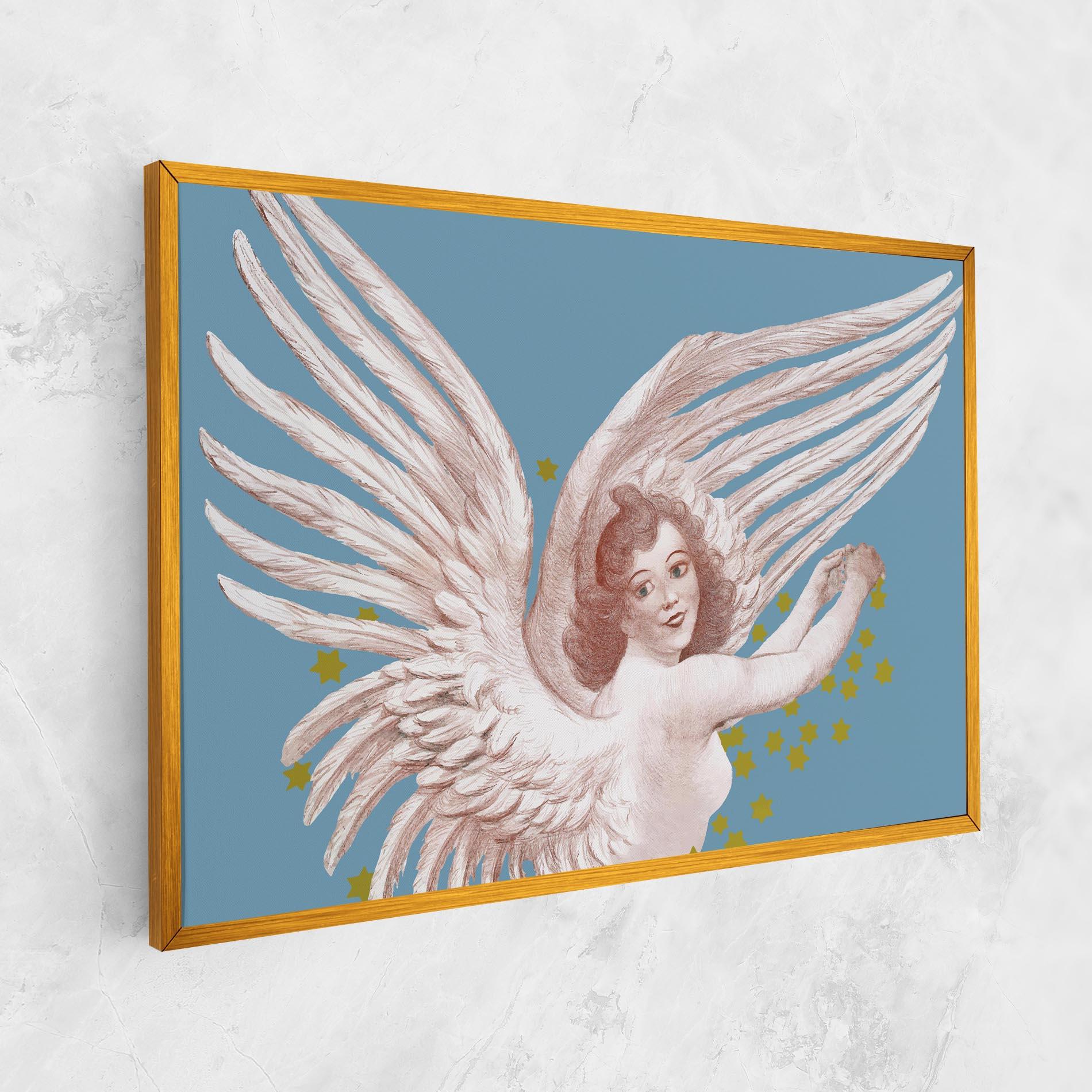 Картина на платно Stars Angel mockup 1