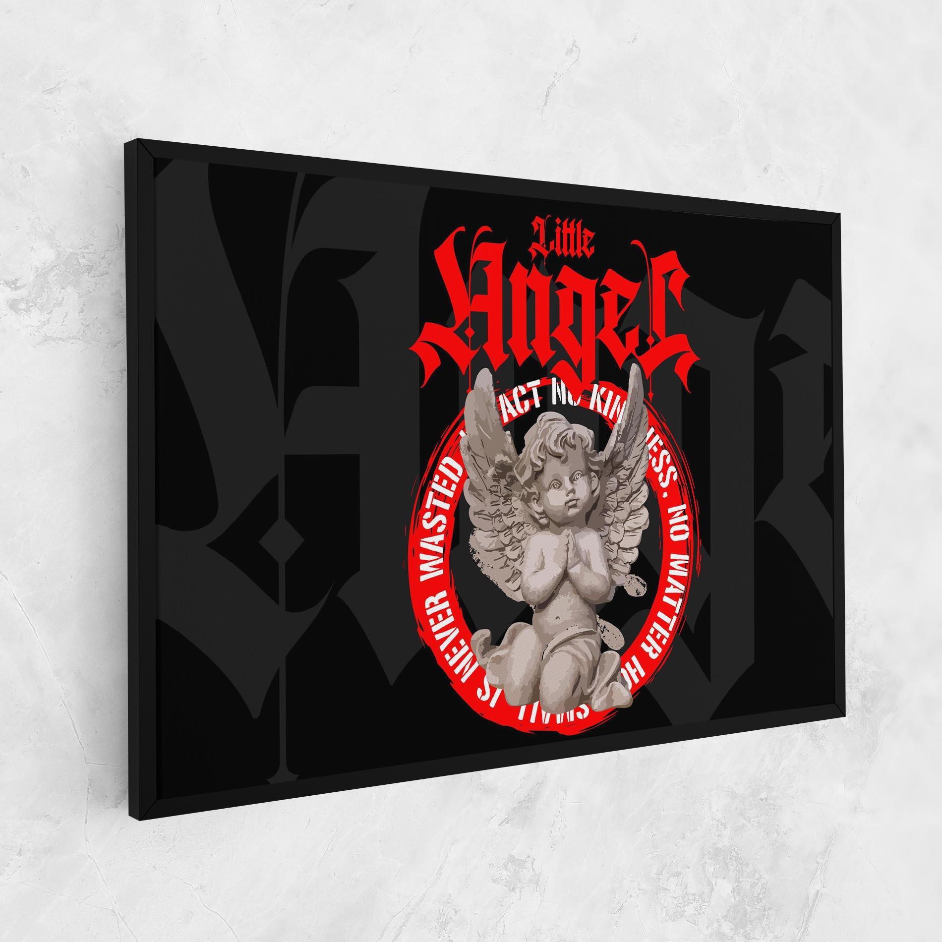 Картина на платно Little Angel mockup 1