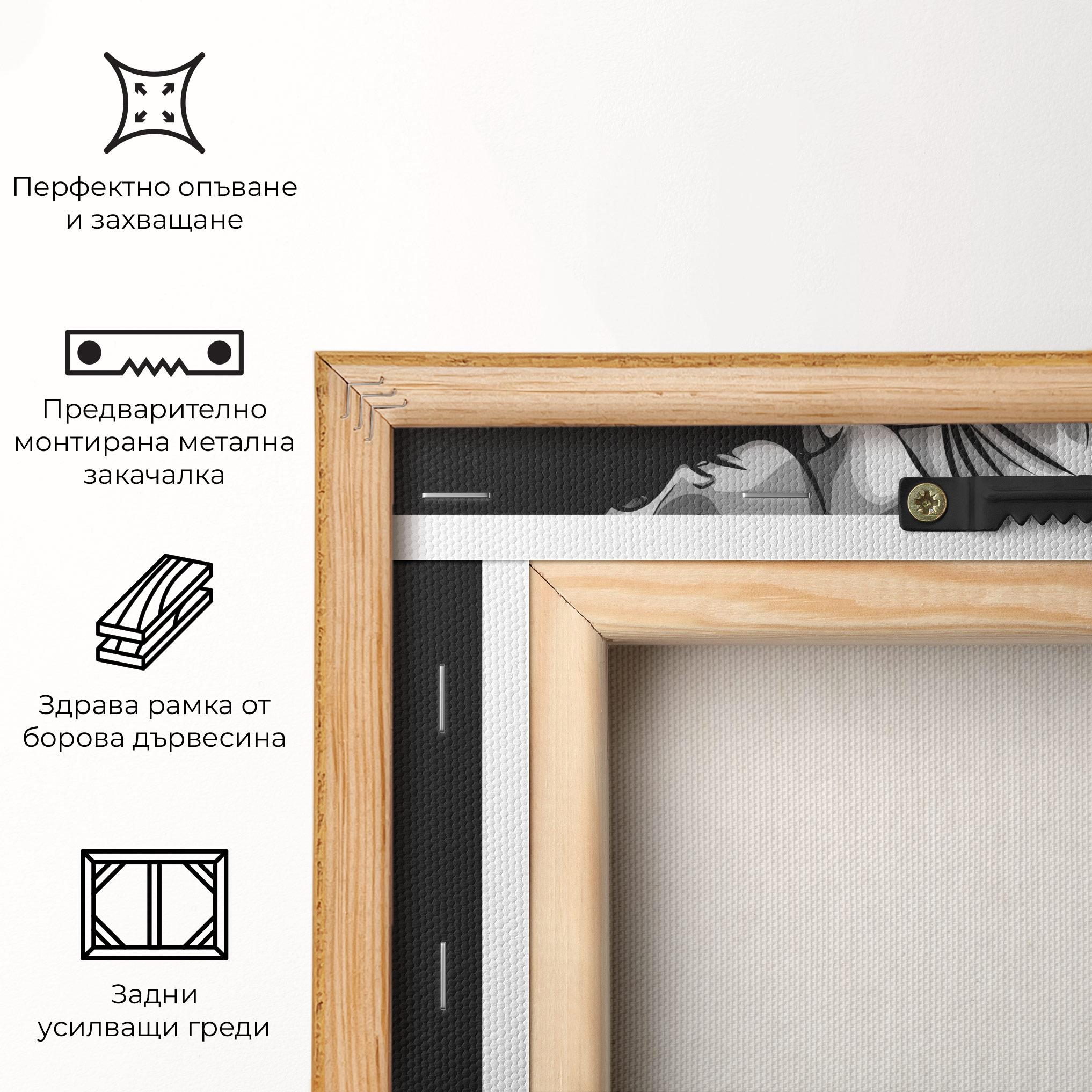 Картина на платно Pray Angel mockup 5