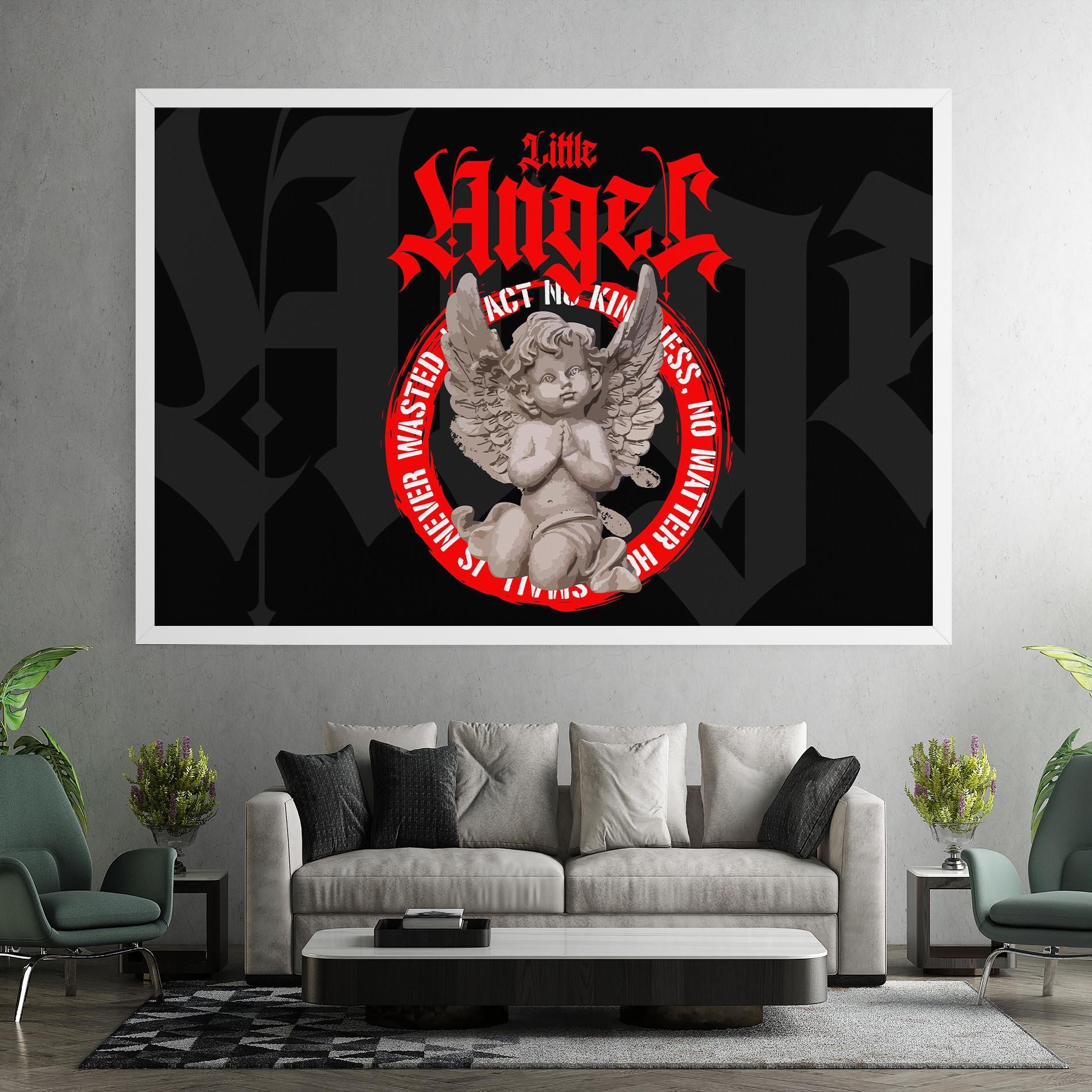 Картина на платно Little Angel mockup 7