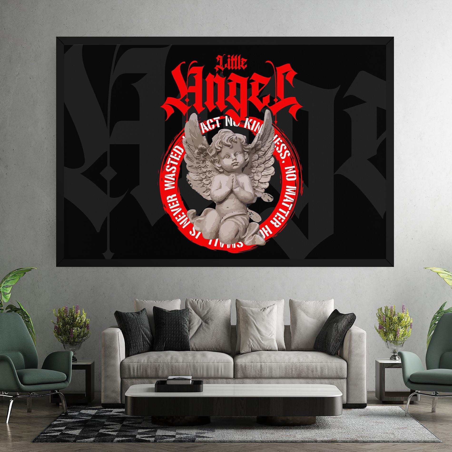 Картина на платно Little Angel mockup 7