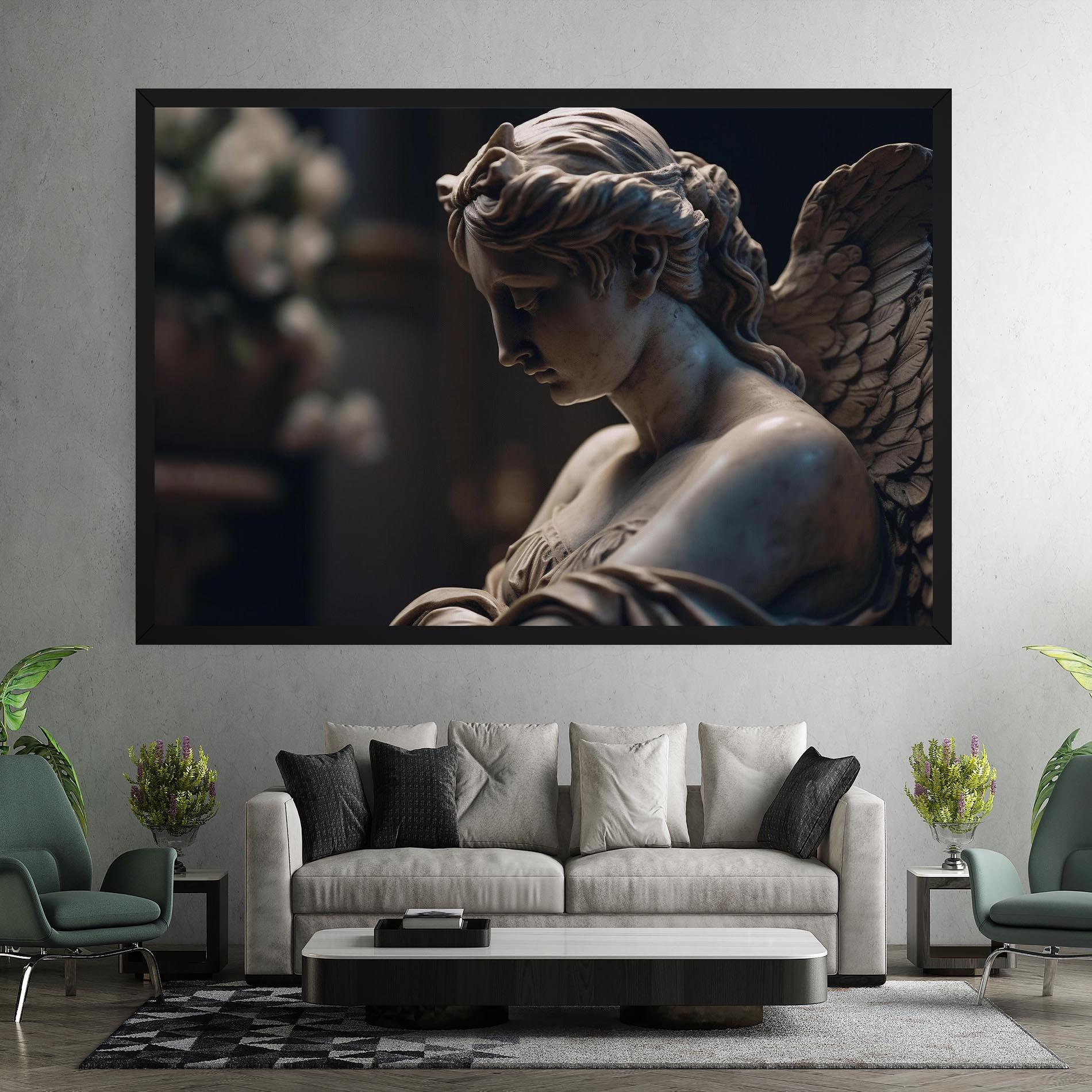Картина на платно Praying Woman mockup 7