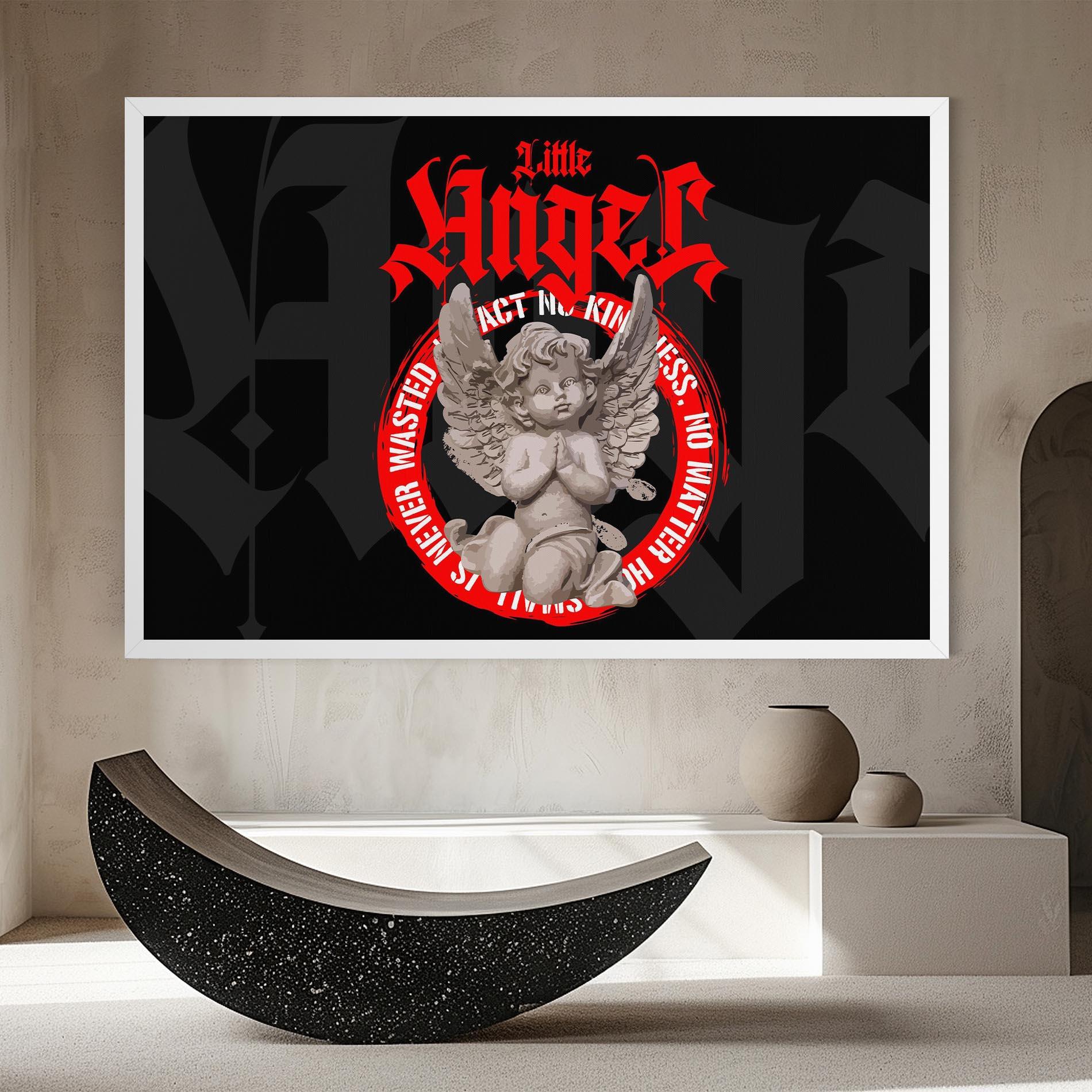 Картина на платно Little Angel mockup 8