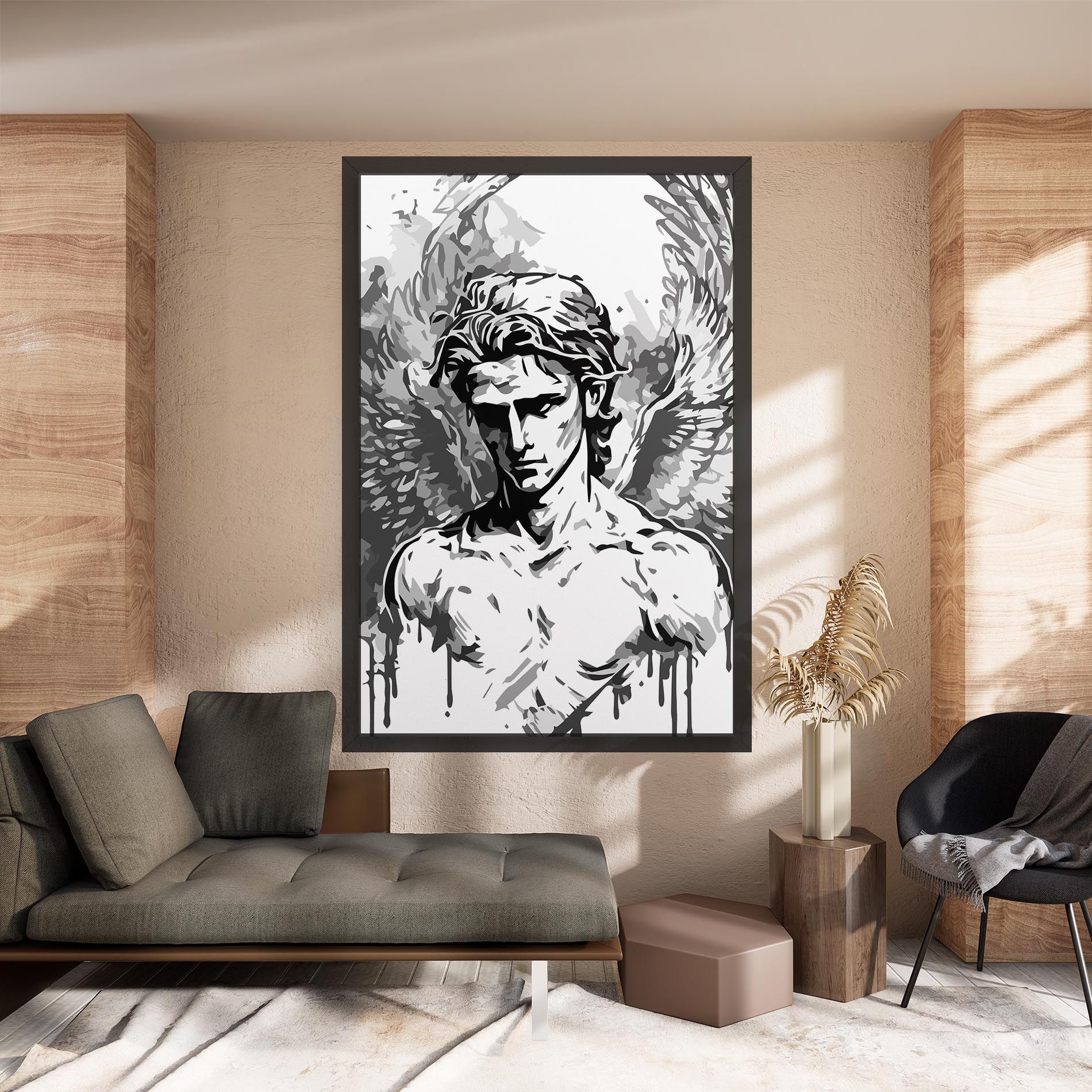 Beautiful Angel mockup 8