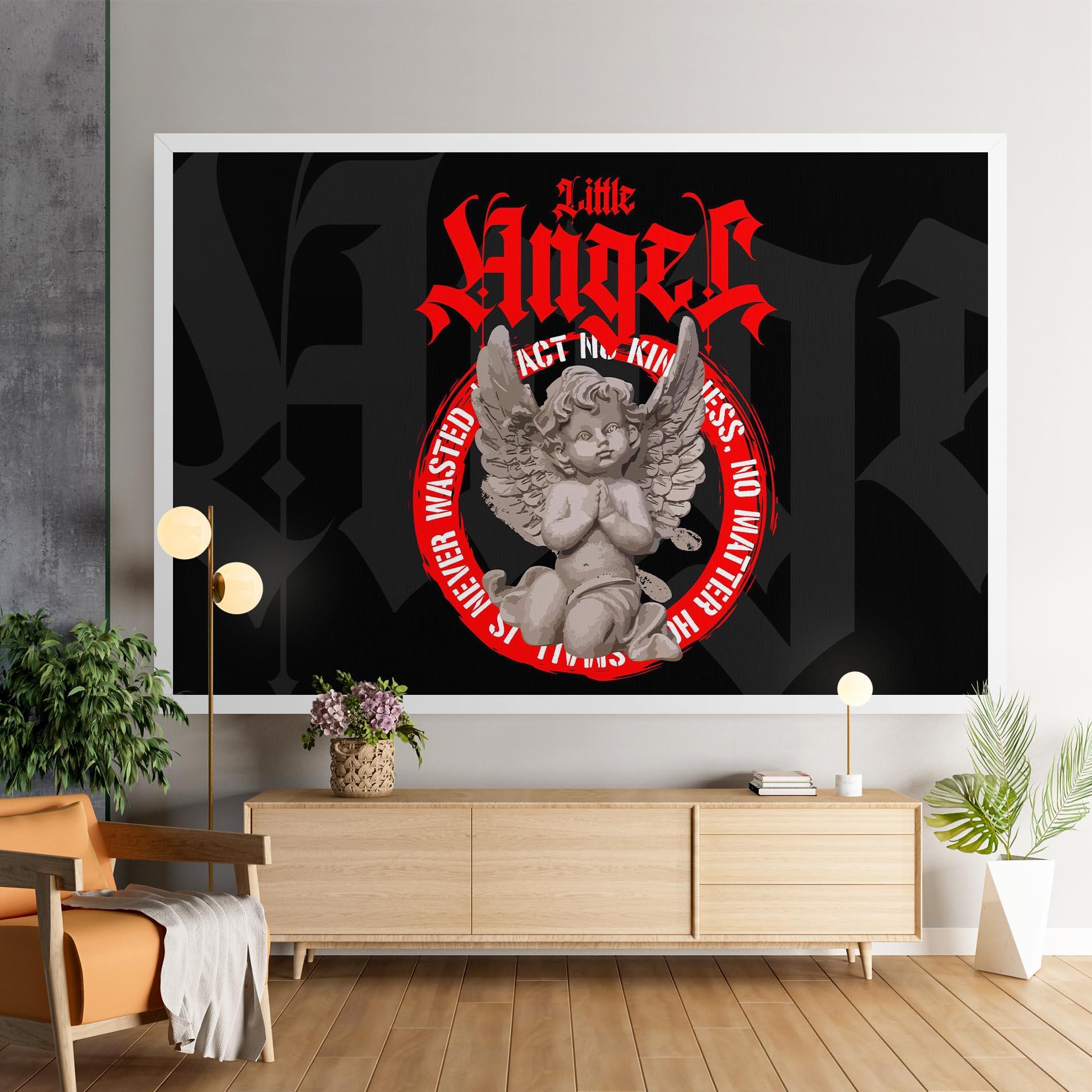 Картина на платно Little Angel mockup 9