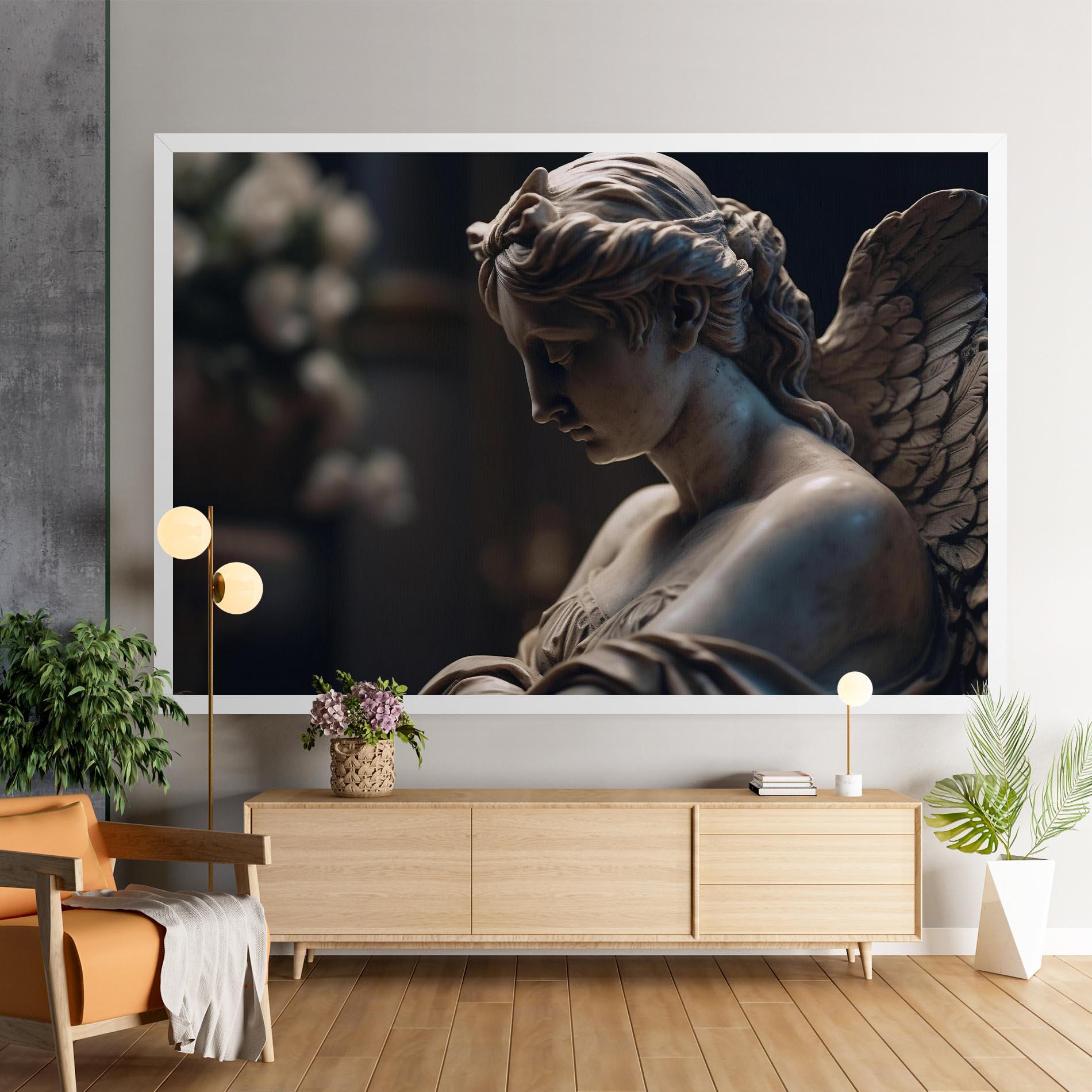 Картина на платно Praying Woman mockup 9