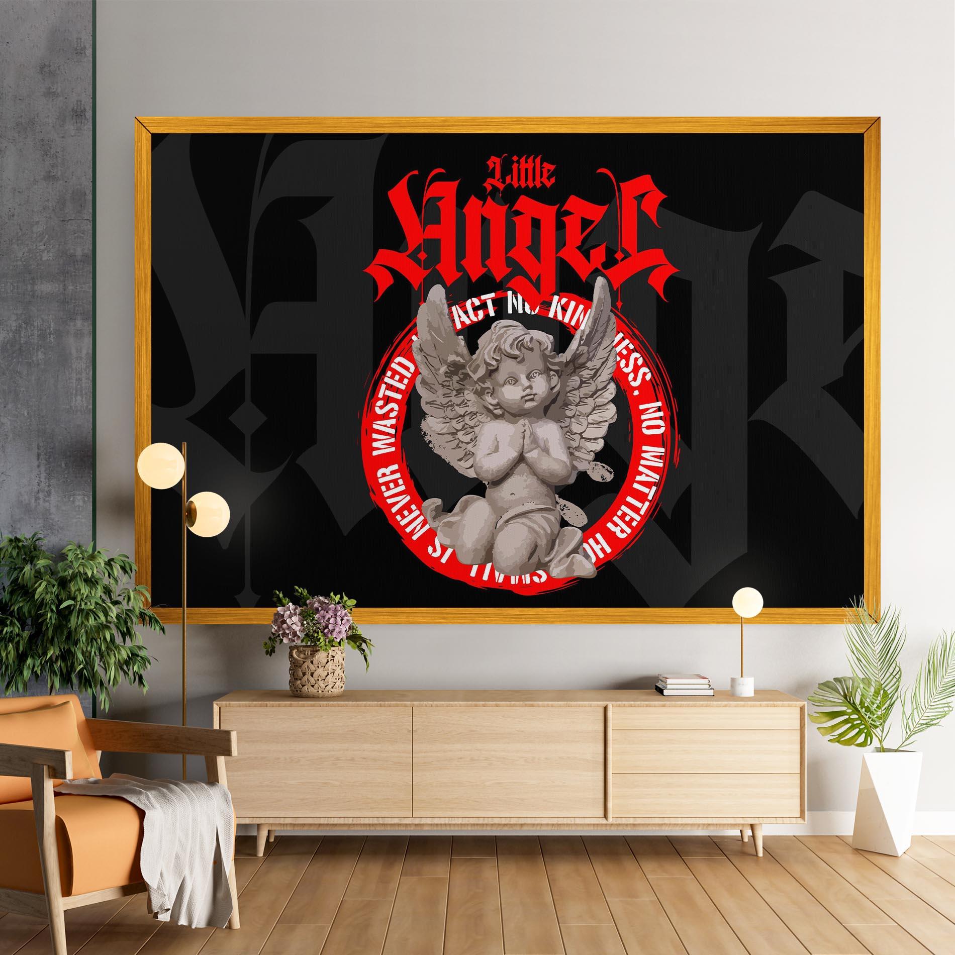 Картина на платно Little Angel mockup 9