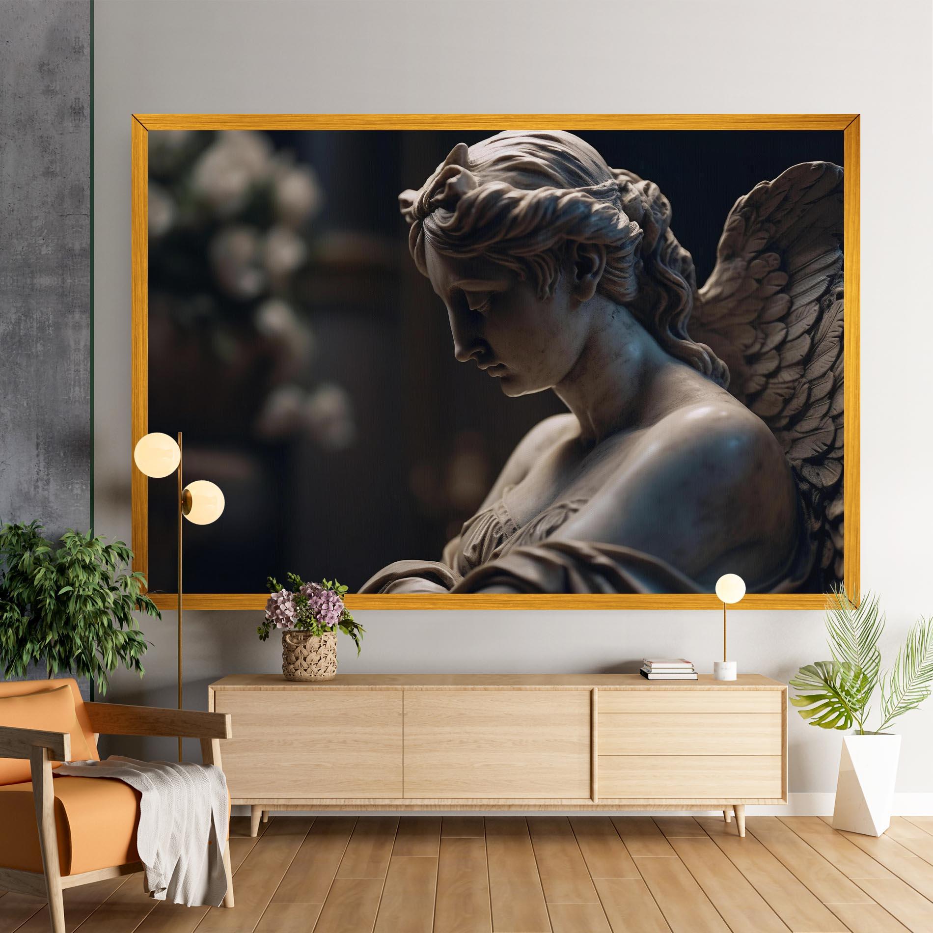 Картина на платно Praying Woman mockup 9