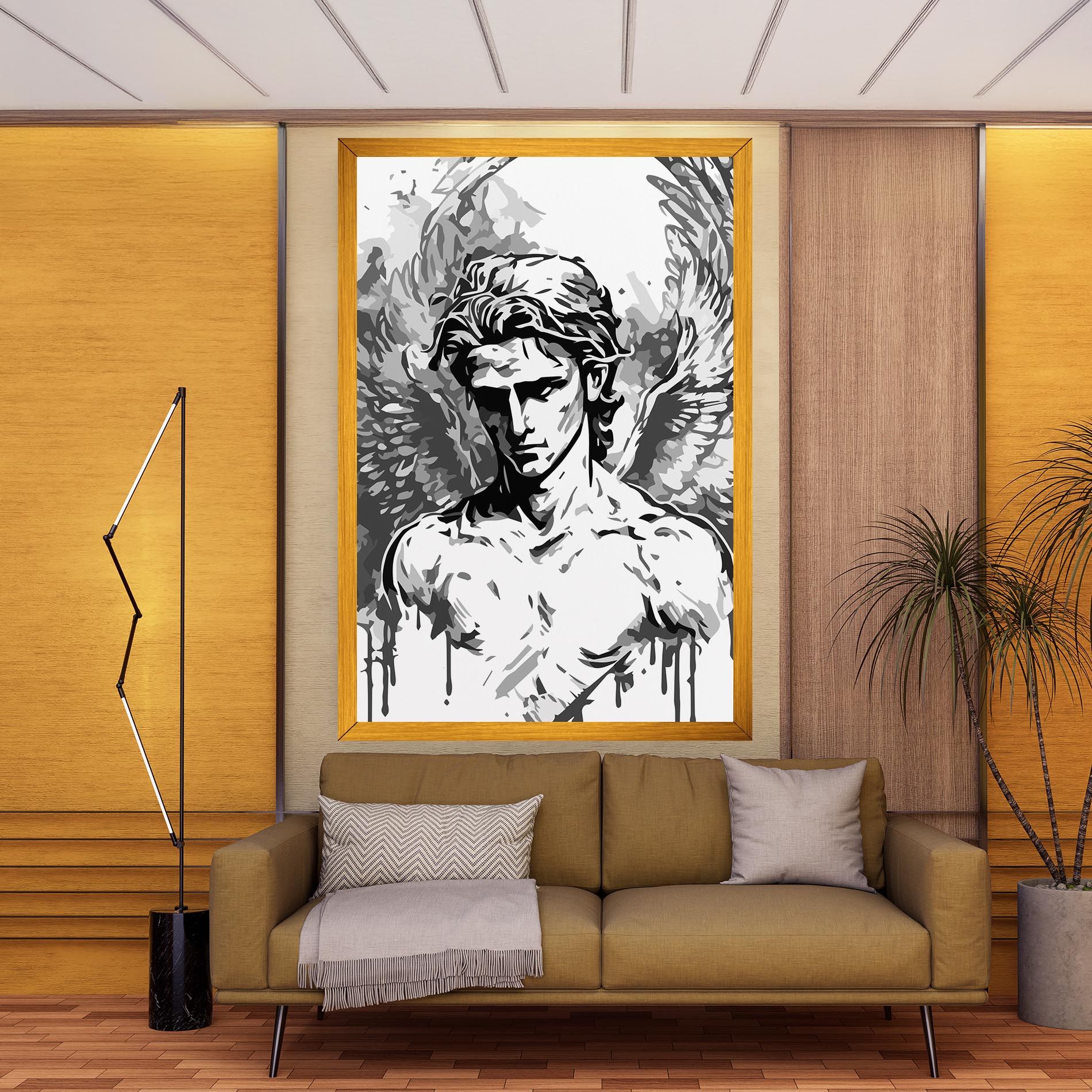 Beautiful Angel mockup 9