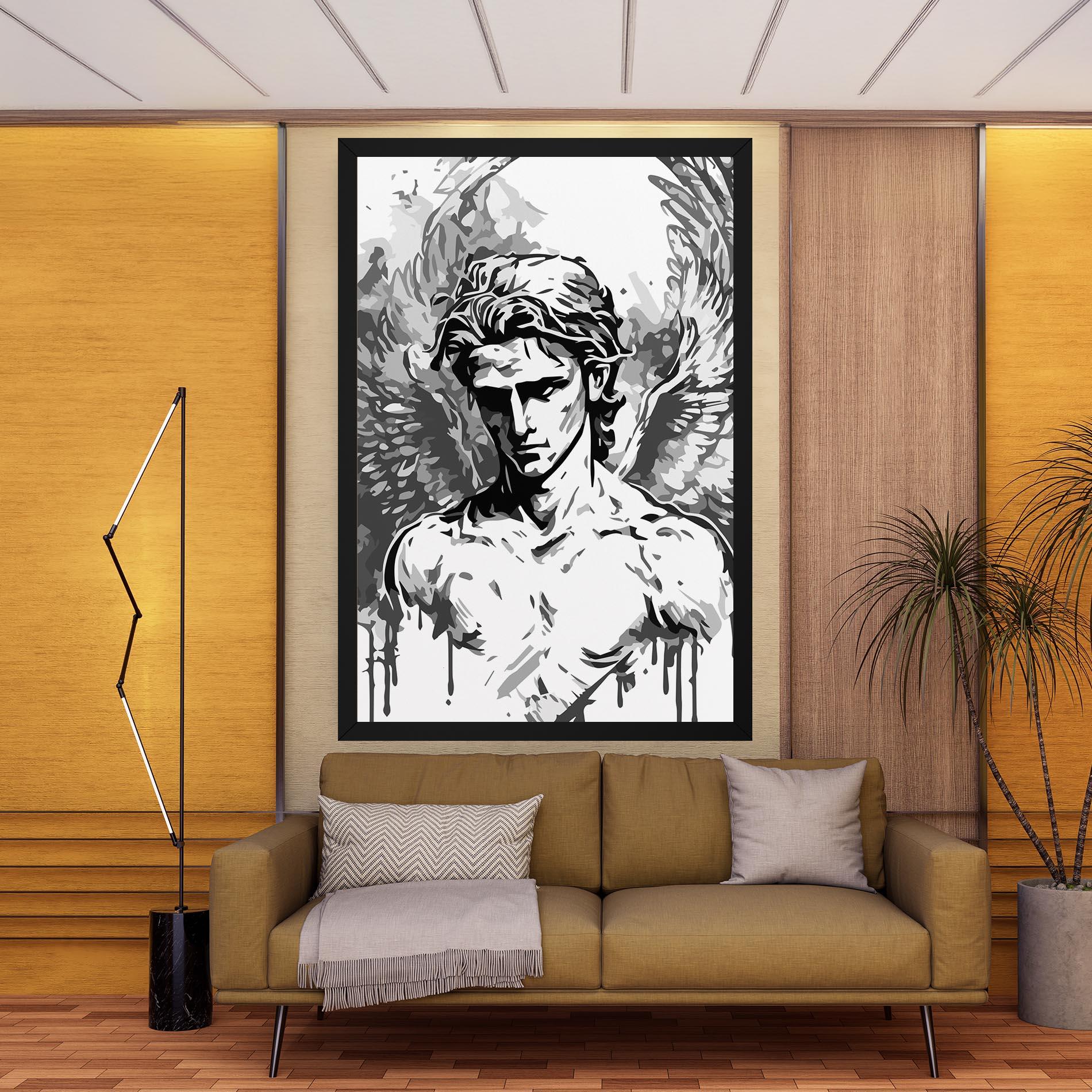 Картина на платно Beautiful Angel mockup 9