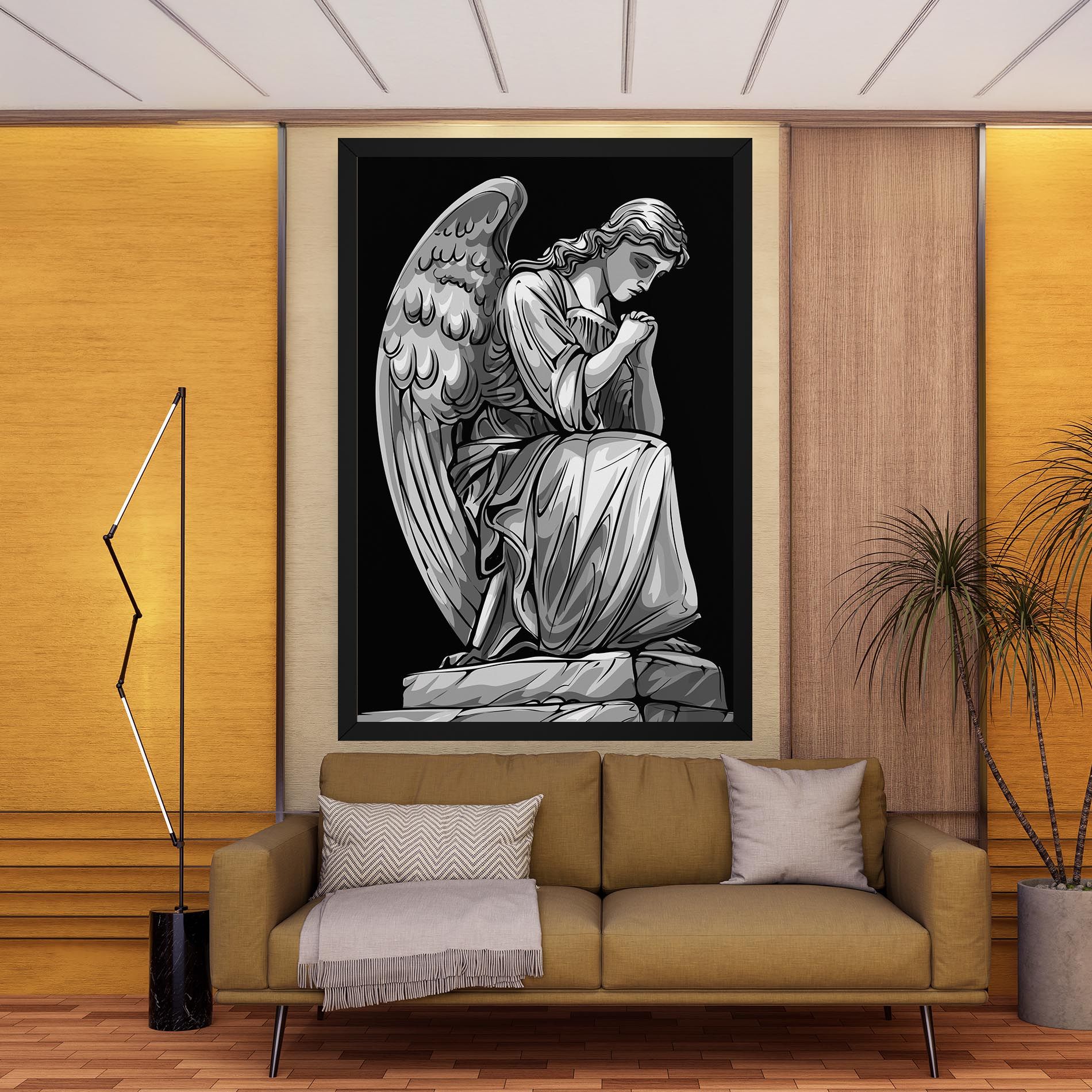Pray Angel mockup 9