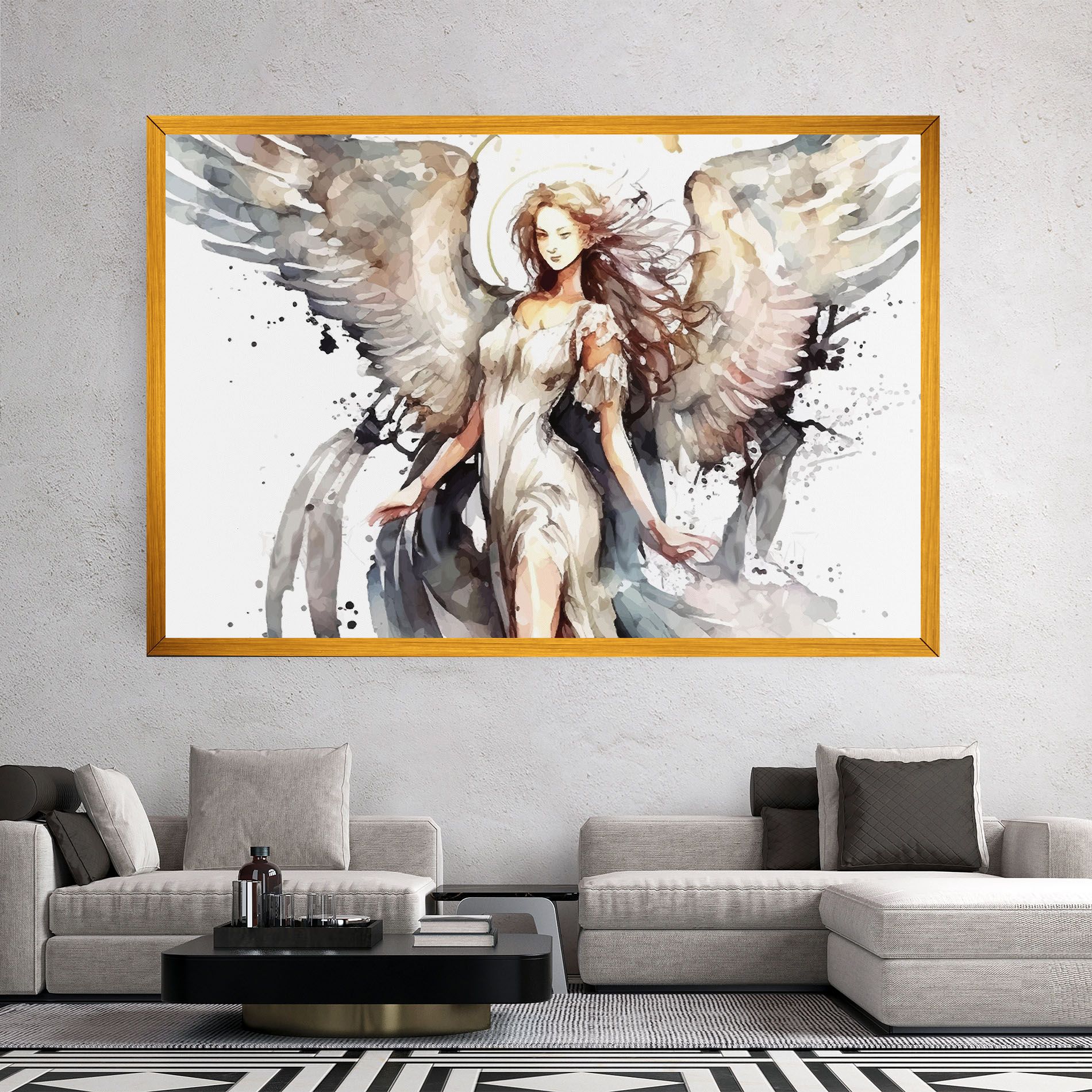 Angel Lady mockup 2