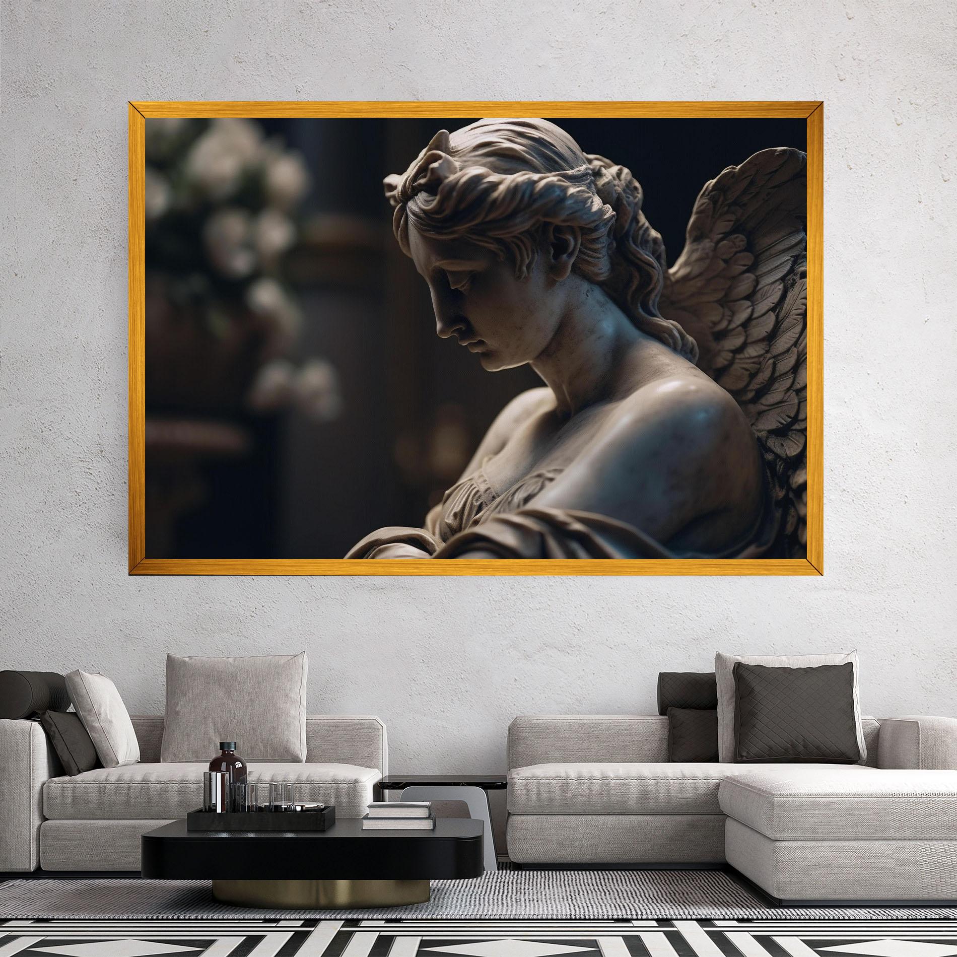 Картина на платно Praying Woman mockup 2
