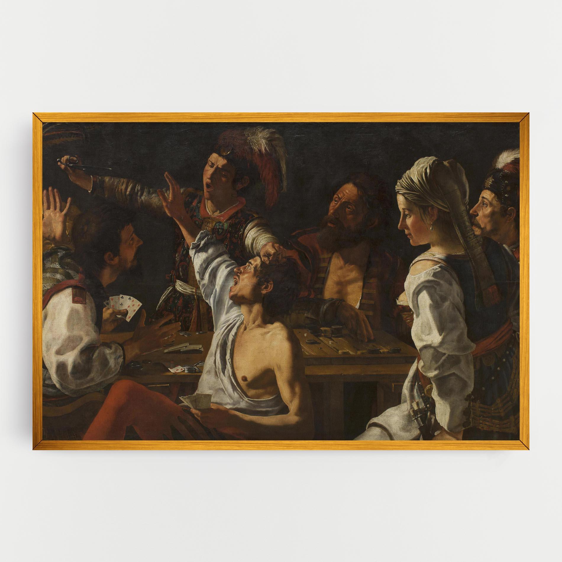 Картина на платно Rombouts Backgammon mockup 0