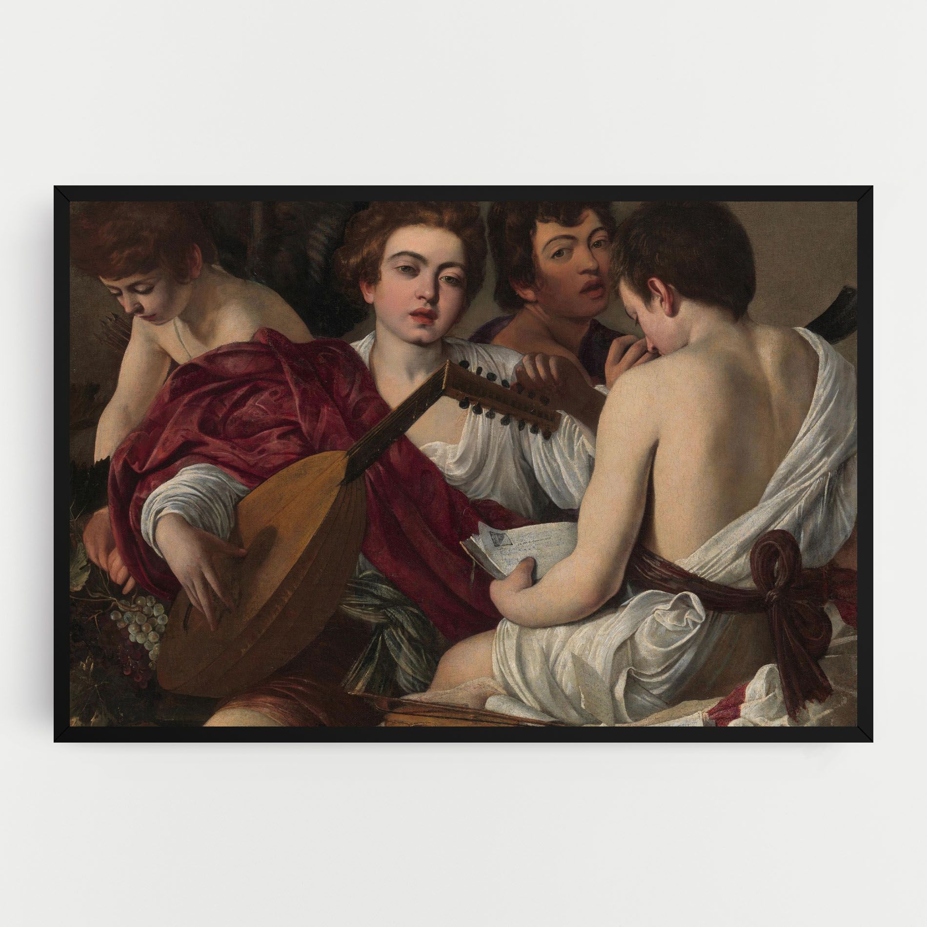 Caravaggio Musici mockup 0