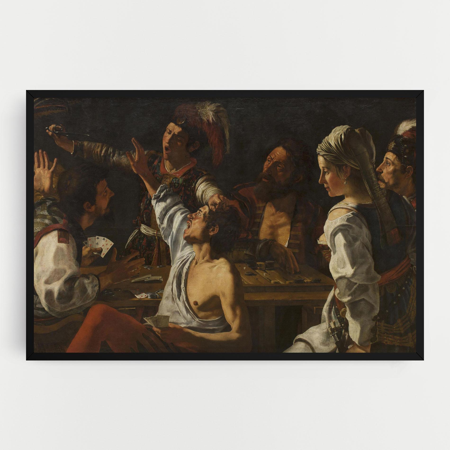 Картина на платно Rombouts Backgammon mockup 0