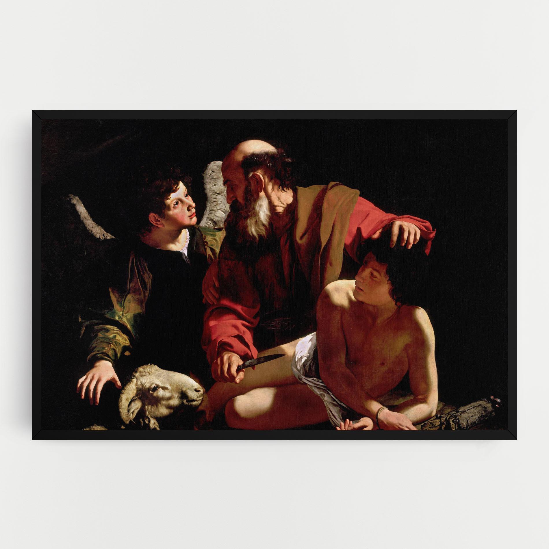 Картина на платно Sacrifice Of Isaac mockup 0