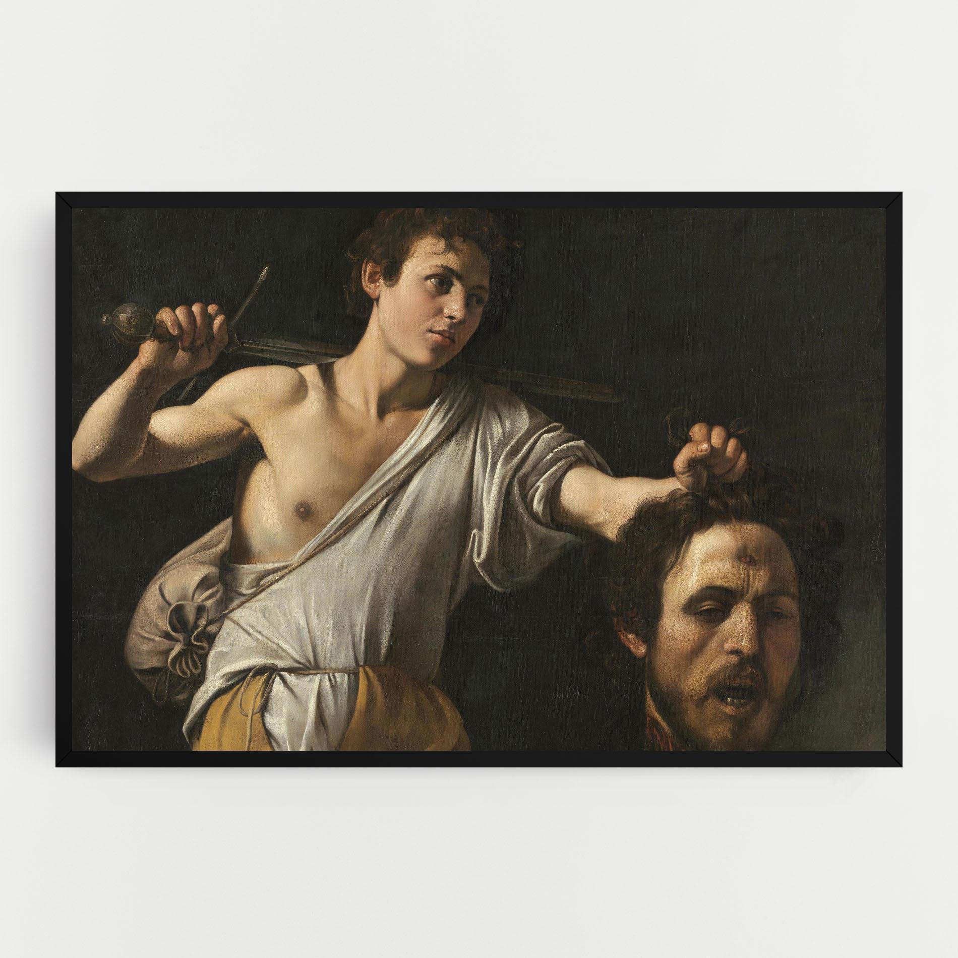 Картина на платно The Head Of Goliath mockup 0