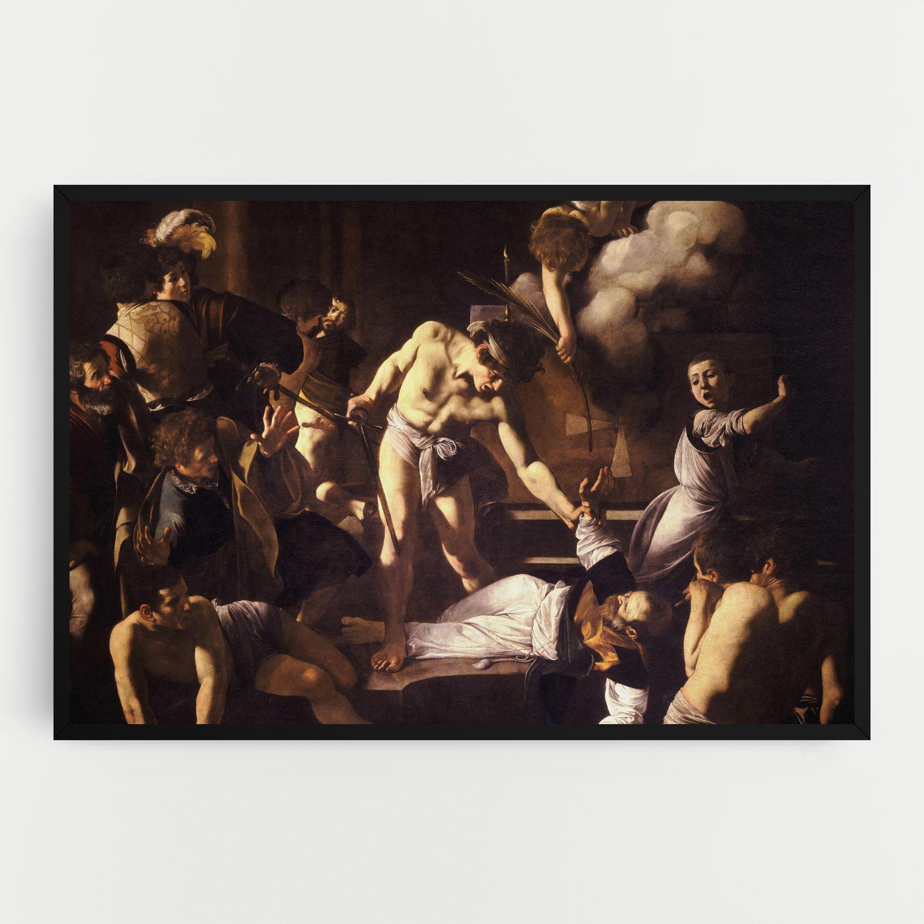 Картина на платно The Martyrdom mockup 0