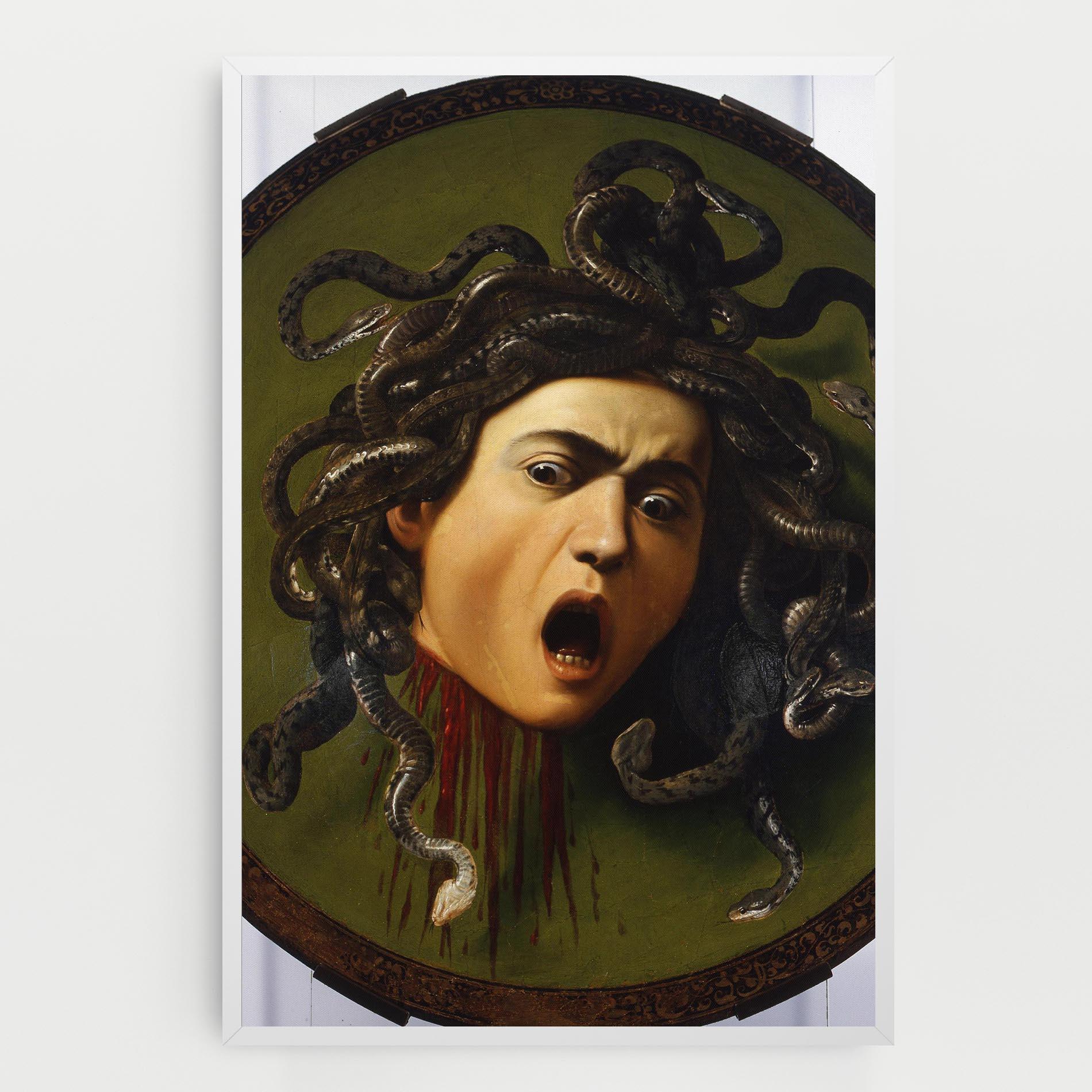 Картина на платно Caravaggio Medusa mockup 0