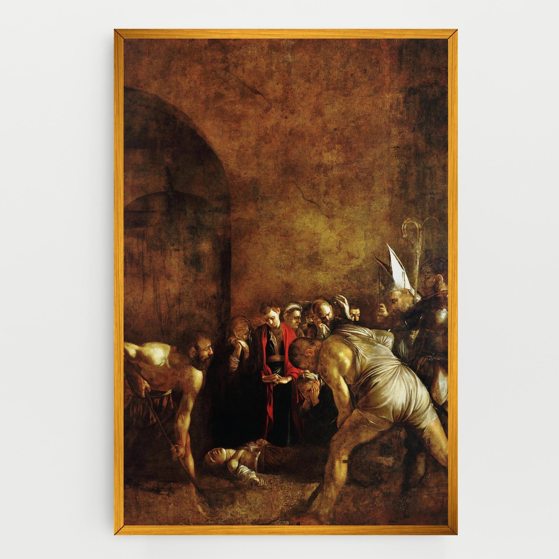 Картина на платно Burial Of Saint Lucy mockup 0