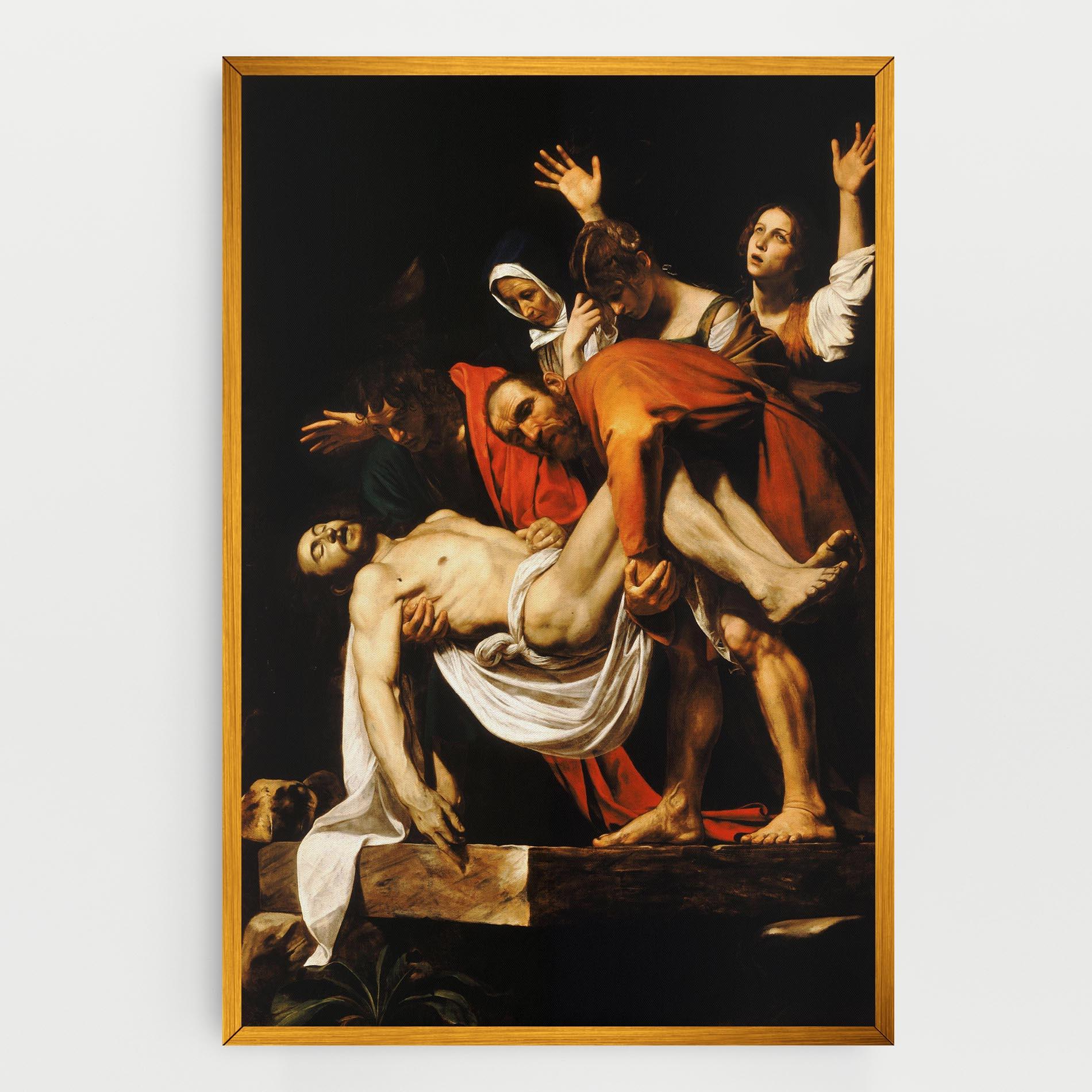 Картина на платно The Entombment Of Christ mockup 0