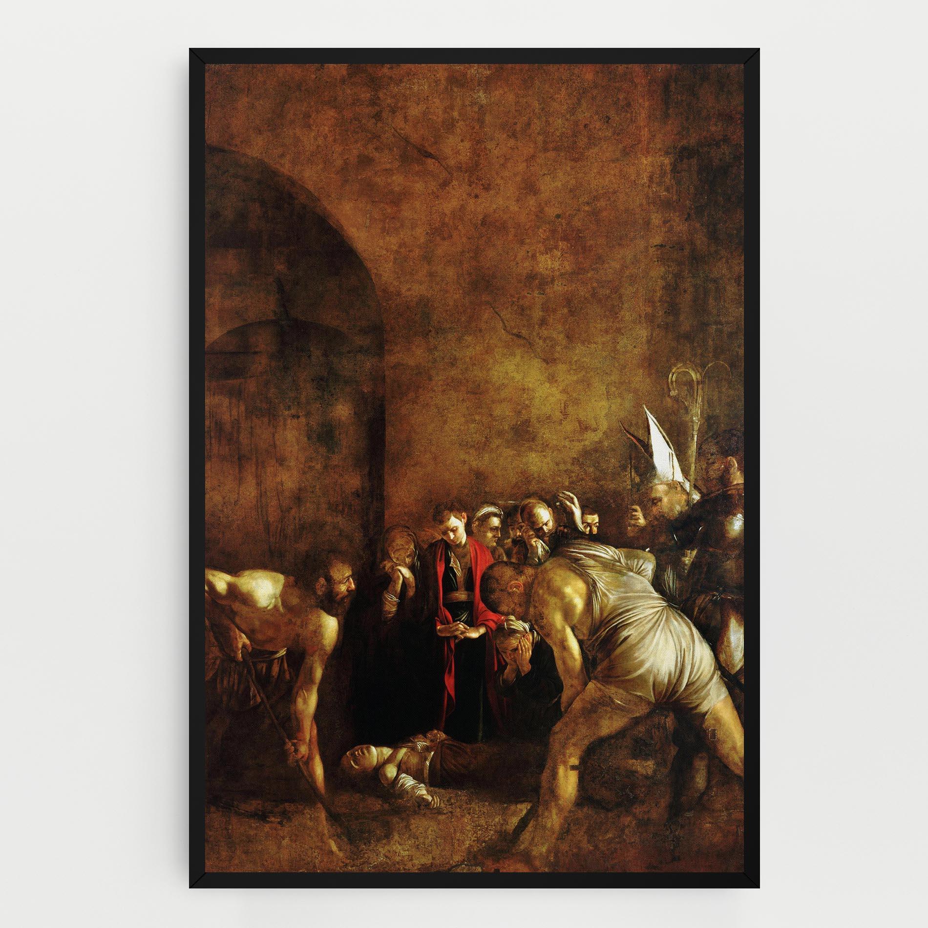 Картина на платно Burial Of Saint Lucy mockup 0