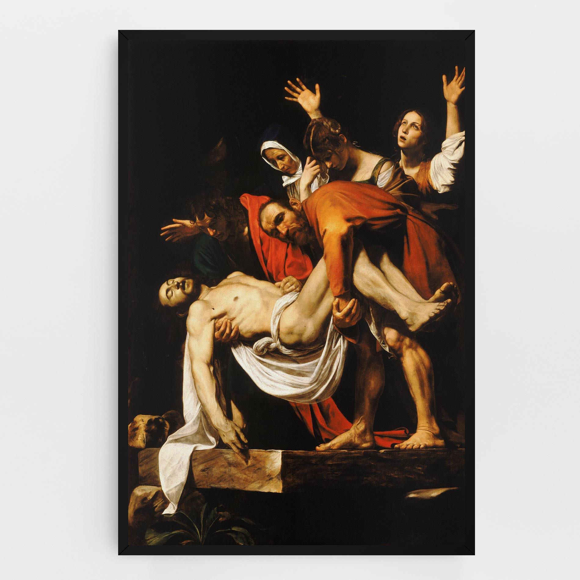 Картина на платно The Entombment Of Christ mockup 0