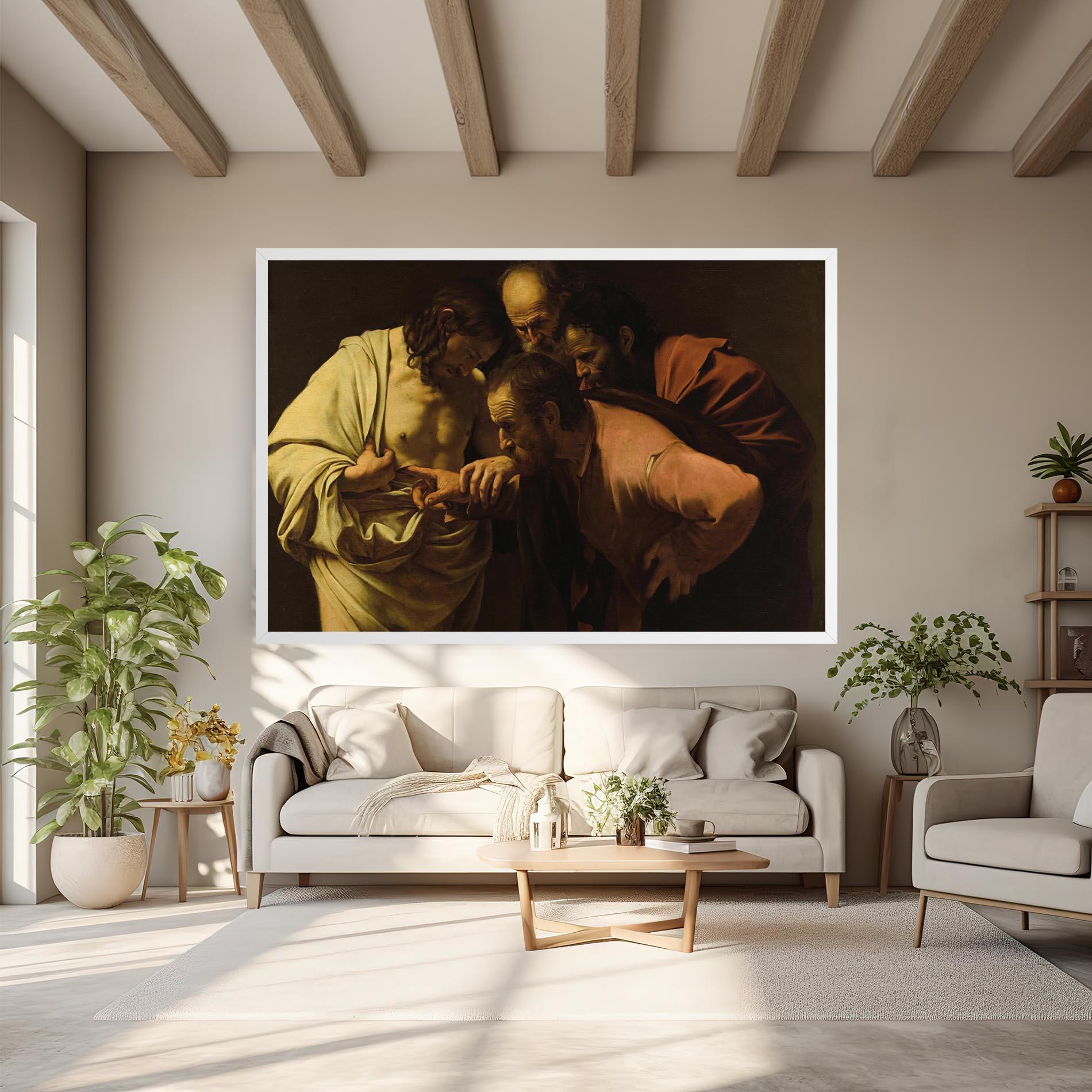 Картина на платно Der Unglaubige Thomas mockup 6