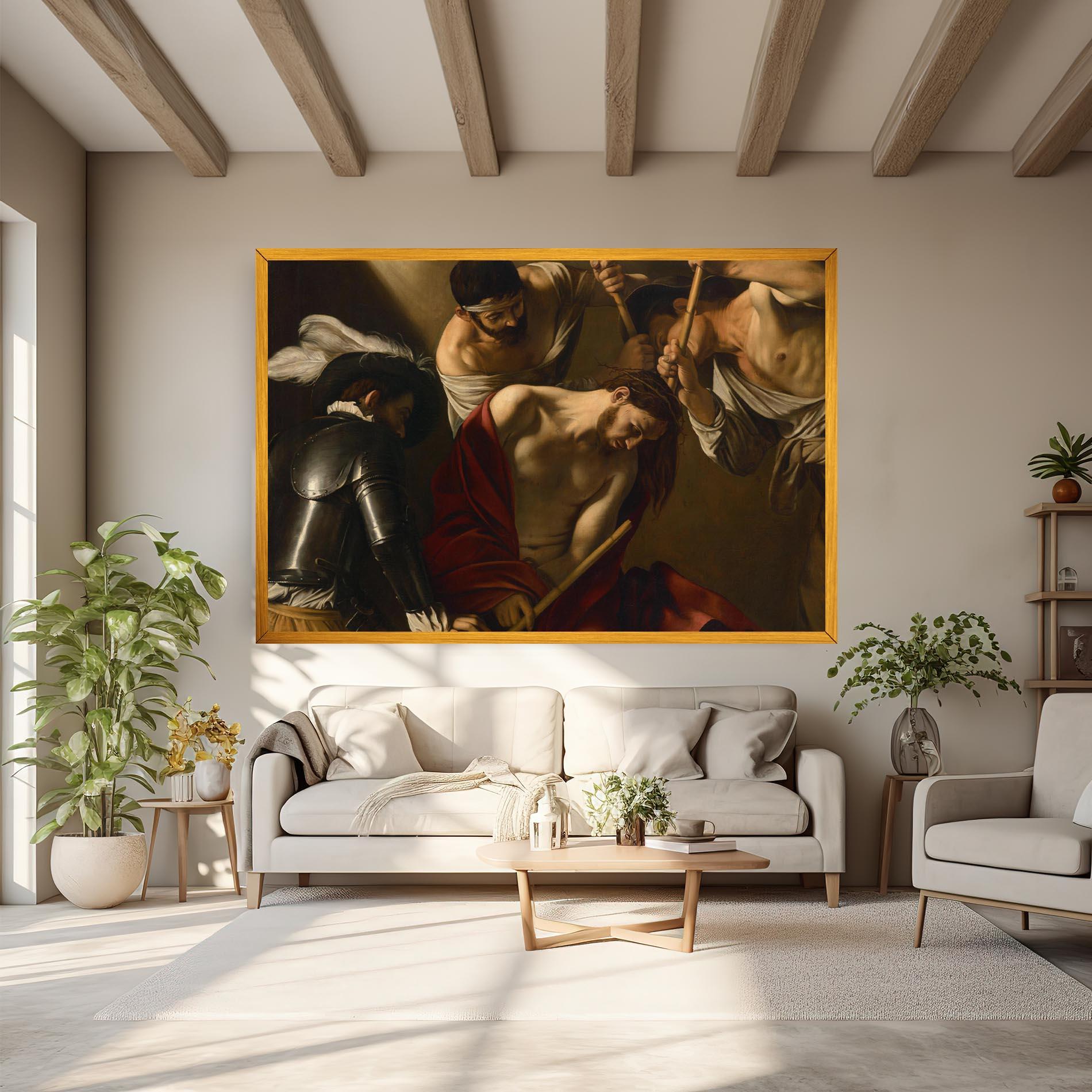 Картина на платно Crowning With Thorns mockup 6