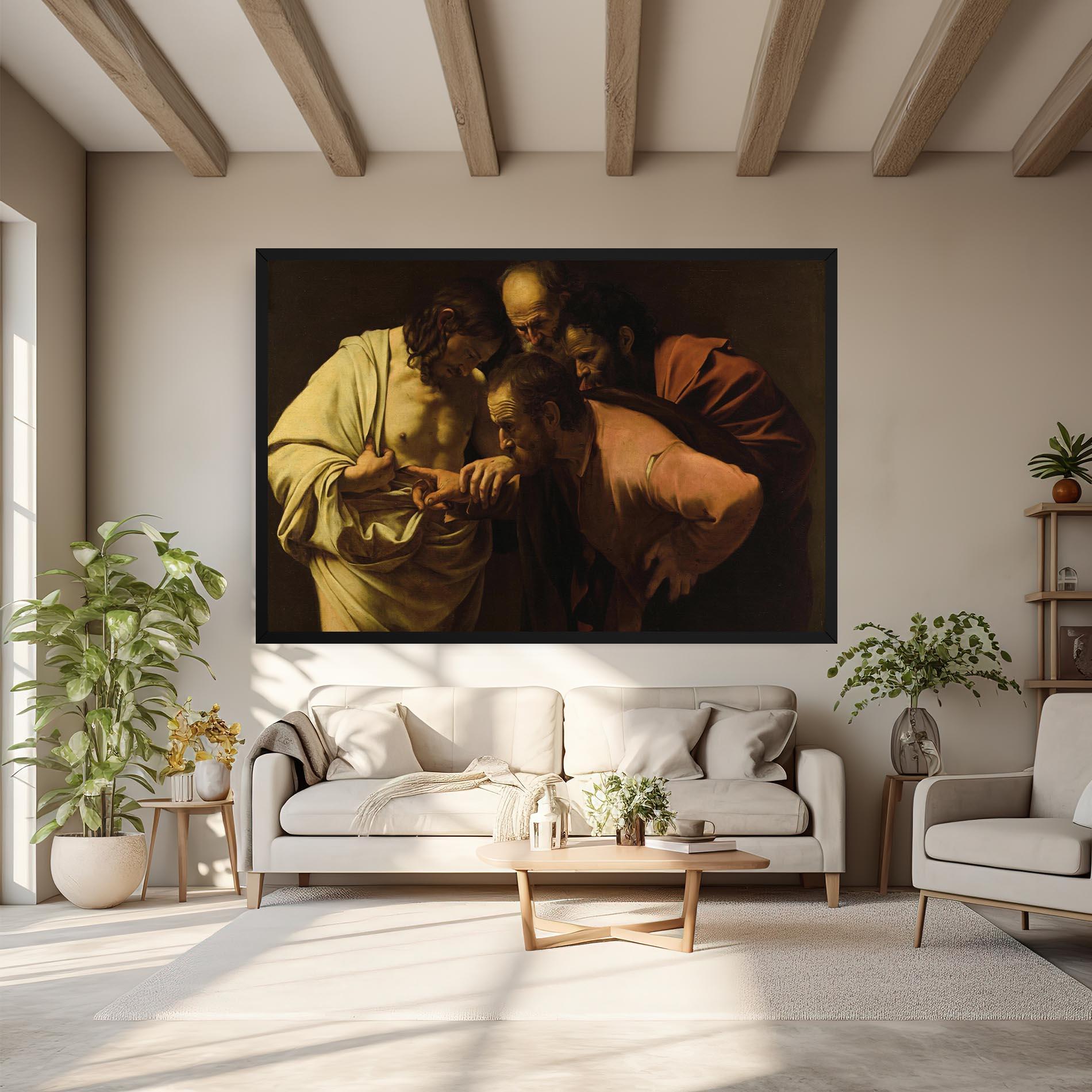 Картина на платно Der Unglaubige Thomas mockup 6