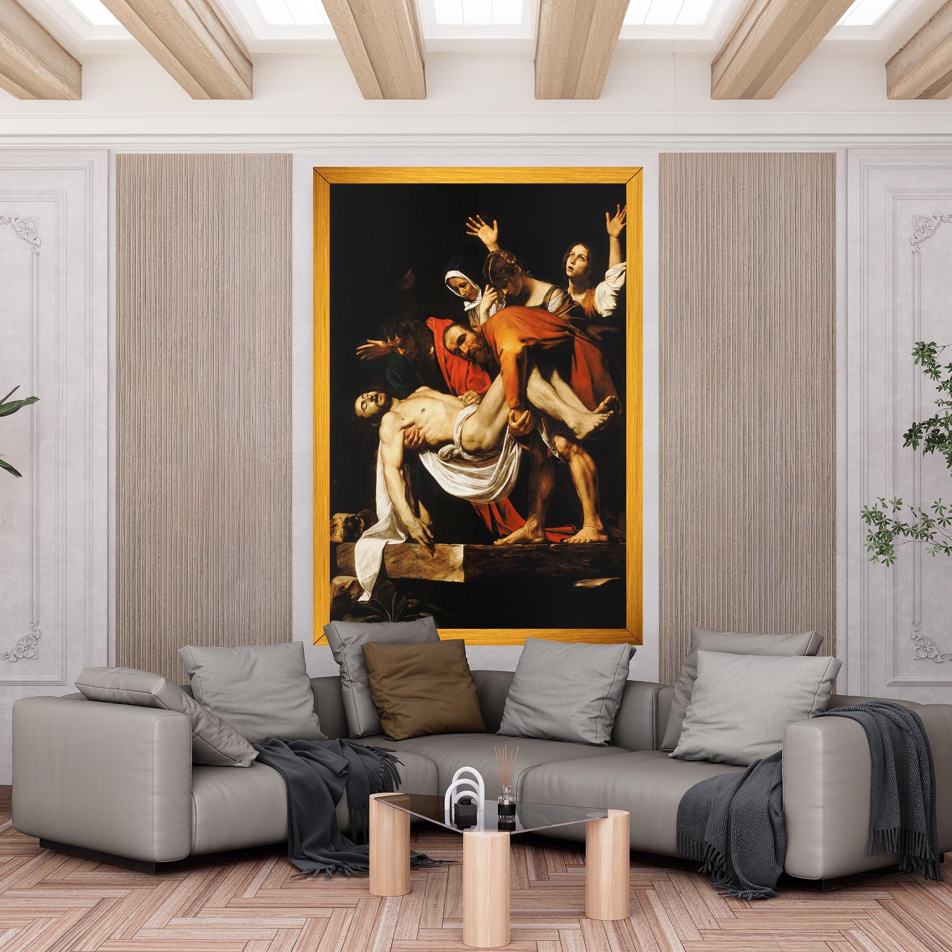 Картина на платно The Entombment Of Christ mockup 6