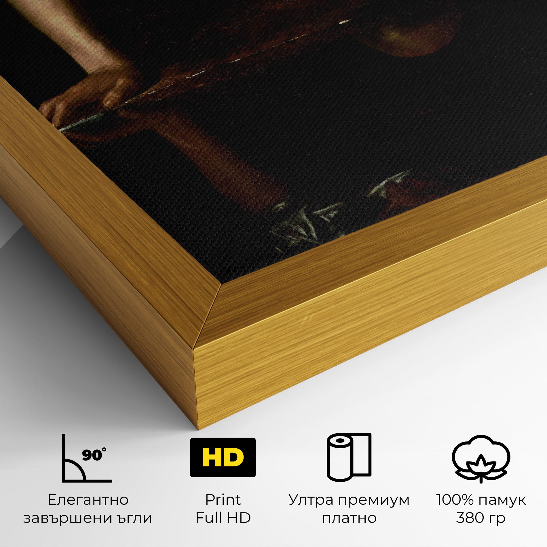 Картина на платно Narcissus mockup 4