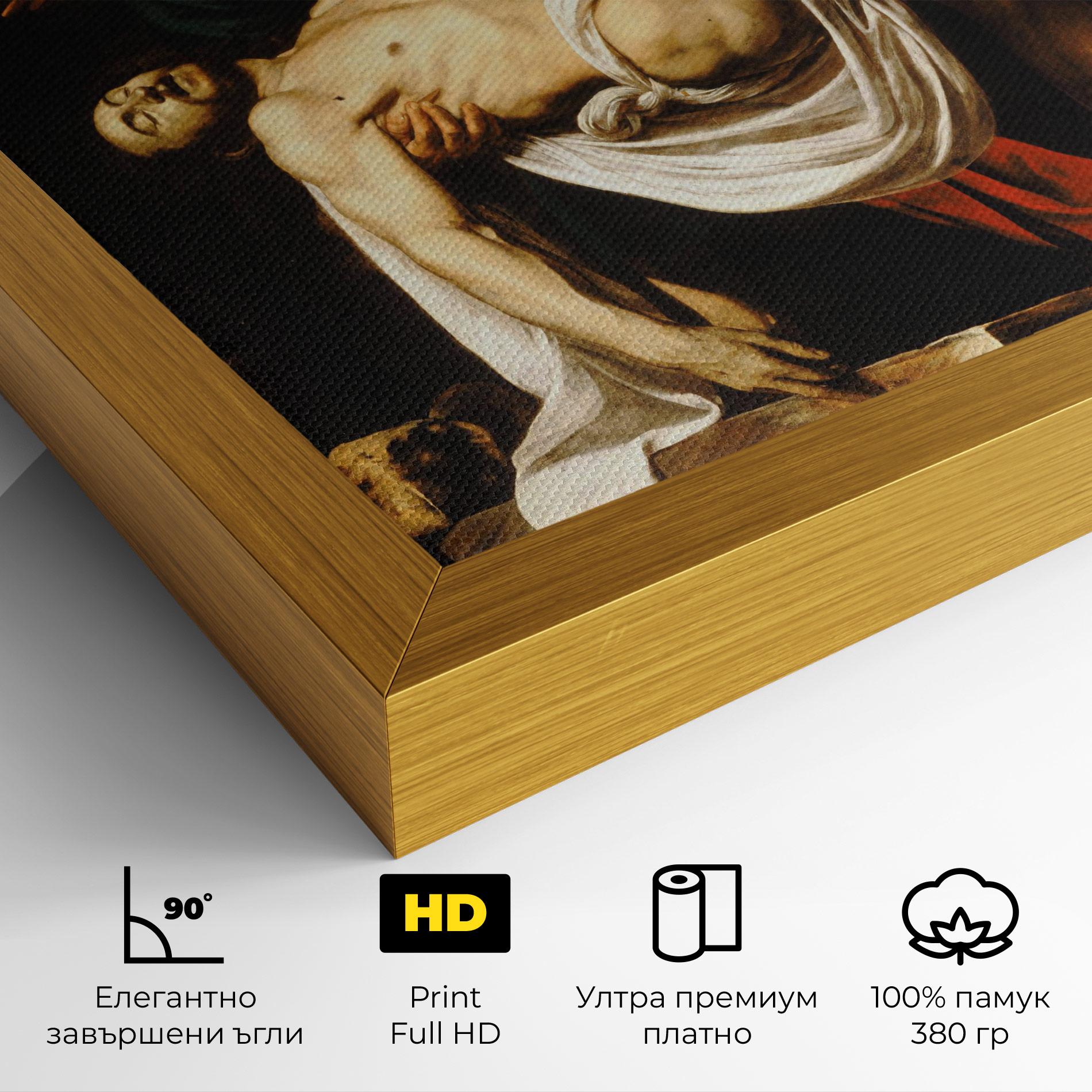 Картина на платно The Entombment Of Christ mockup 4