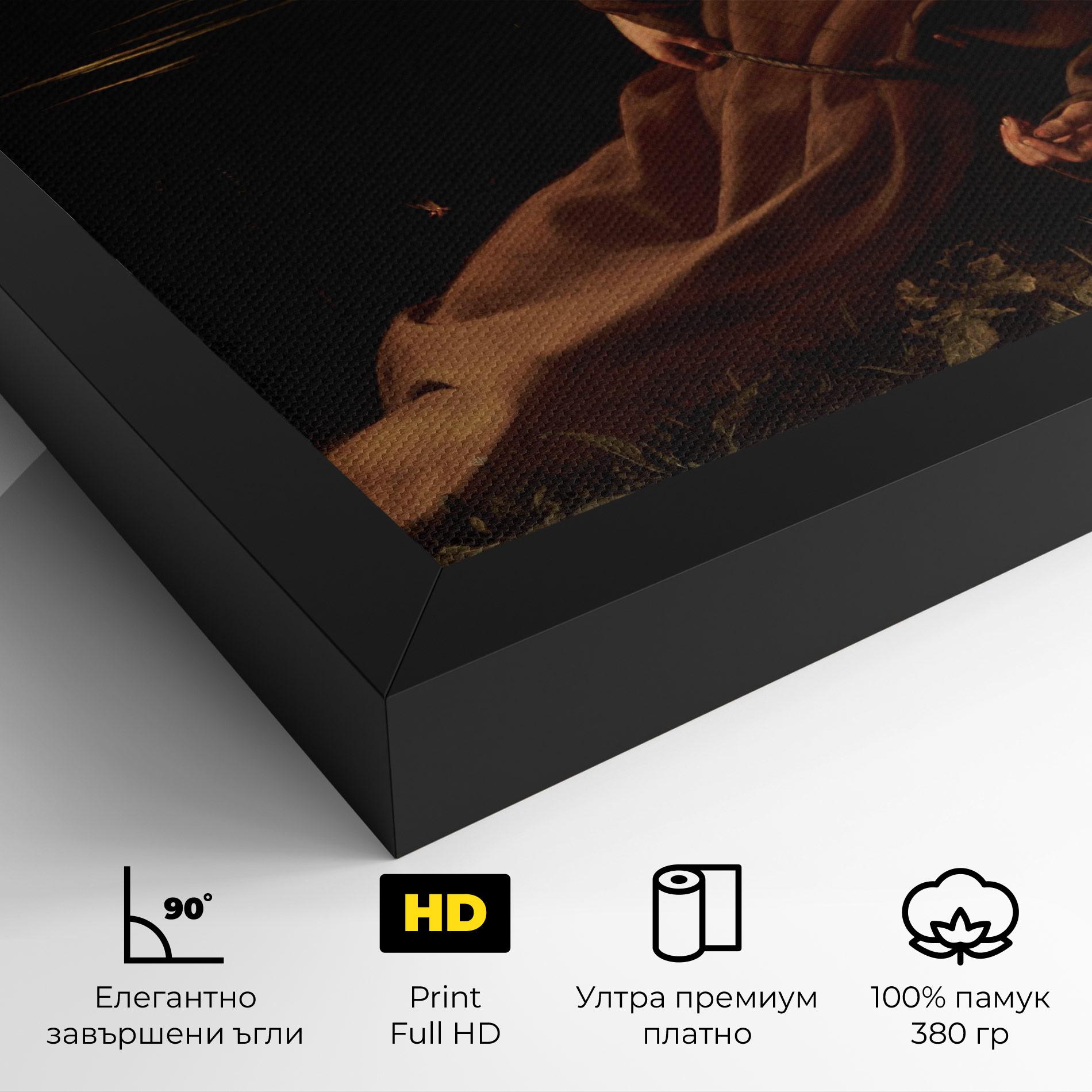 Картина на платно Francis Of Assisi In Ecstasy mockup 4