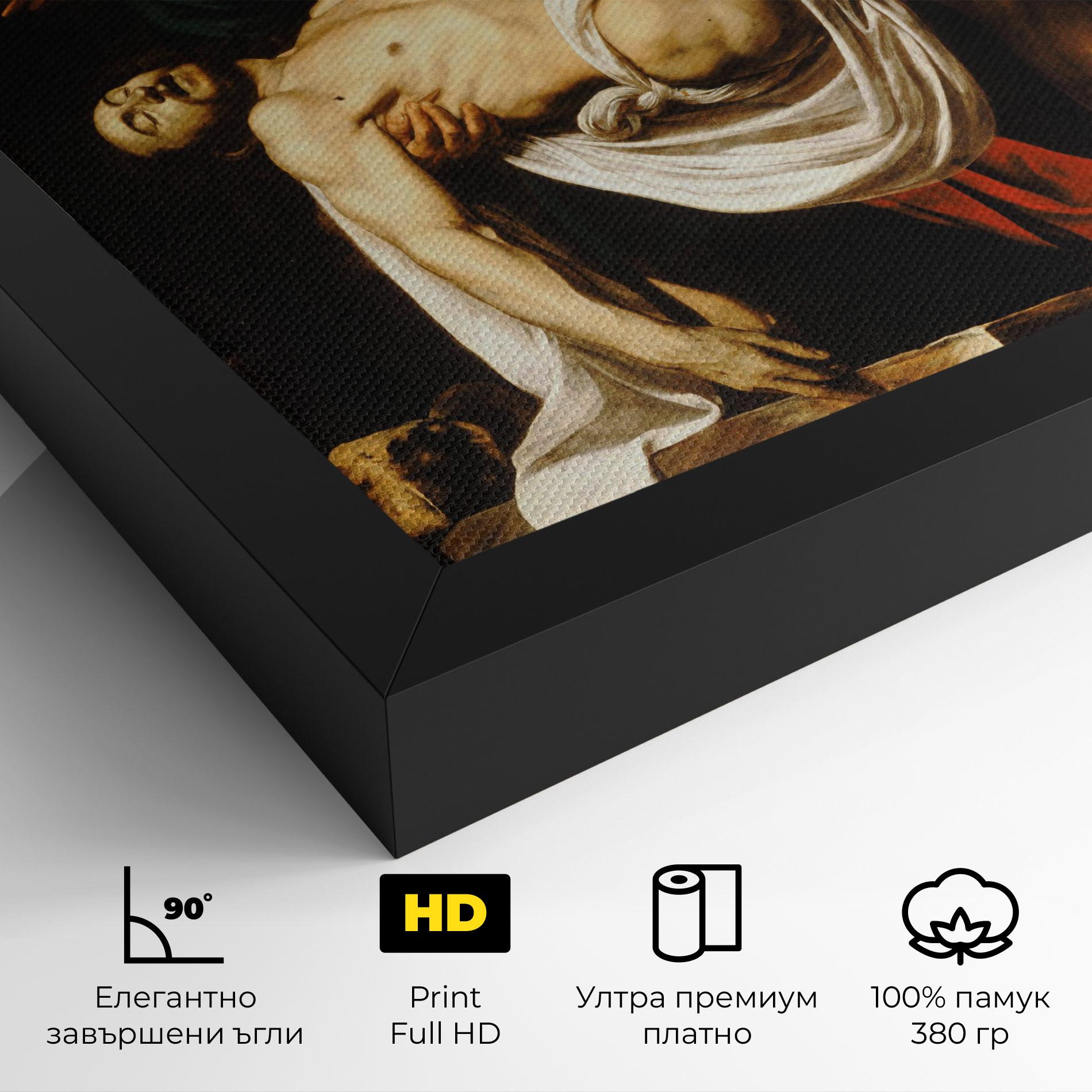 Картина на платно The Entombment Of Christ mockup 4