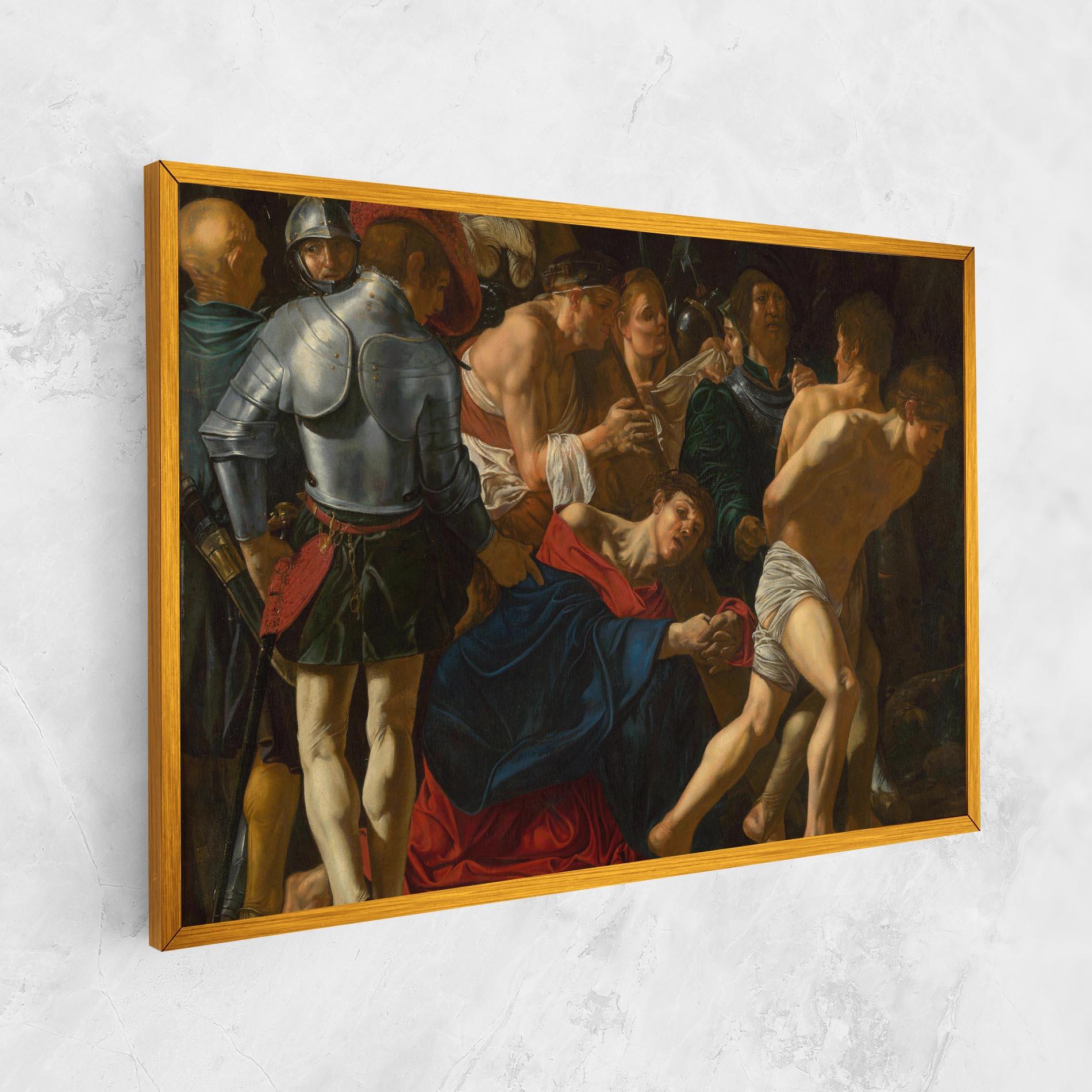 Картина на платно Fall Of Christ Calvary mockup 1