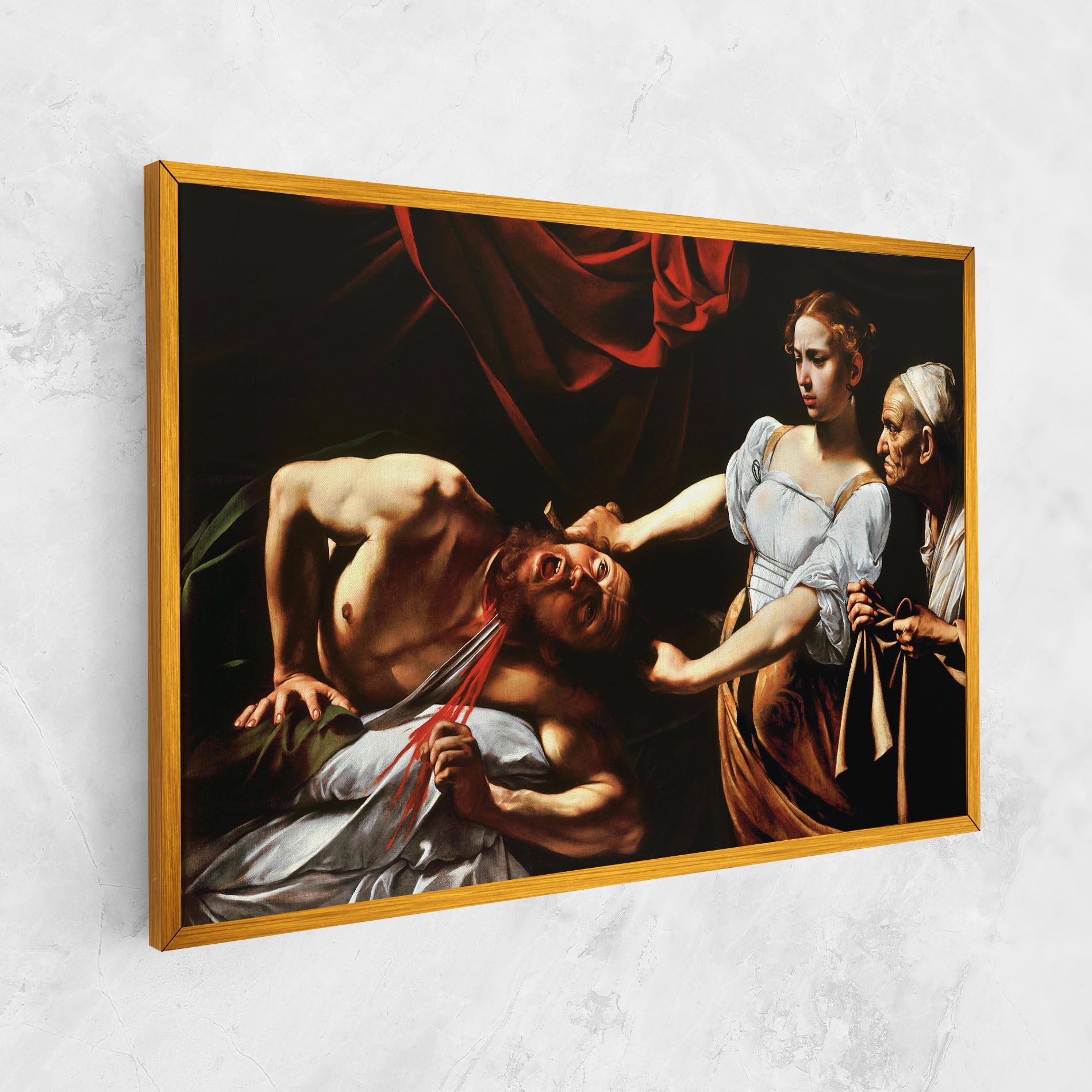 Картина на платно Judith Beheading mockup 1