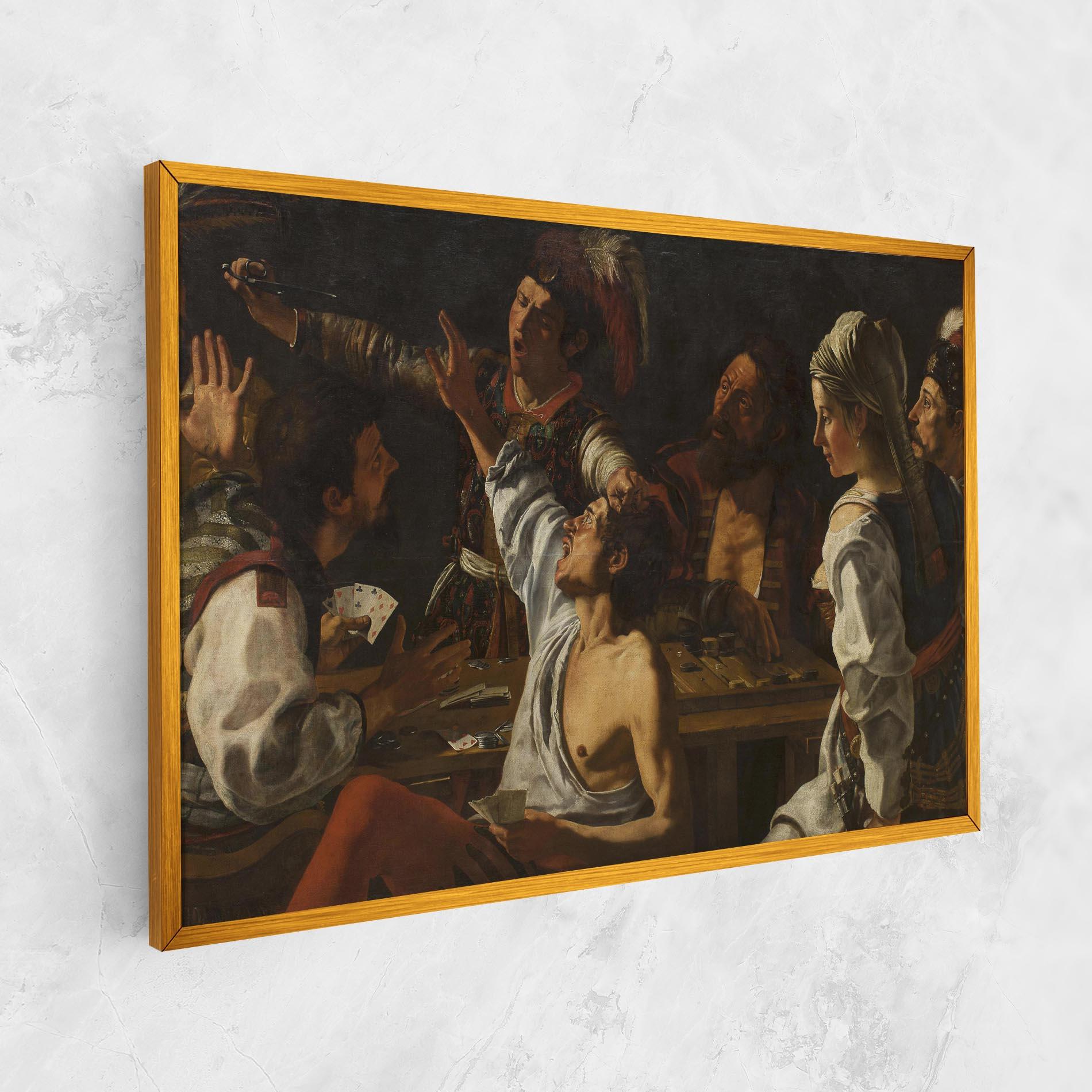 Картина на платно Rombouts Backgammon mockup 1