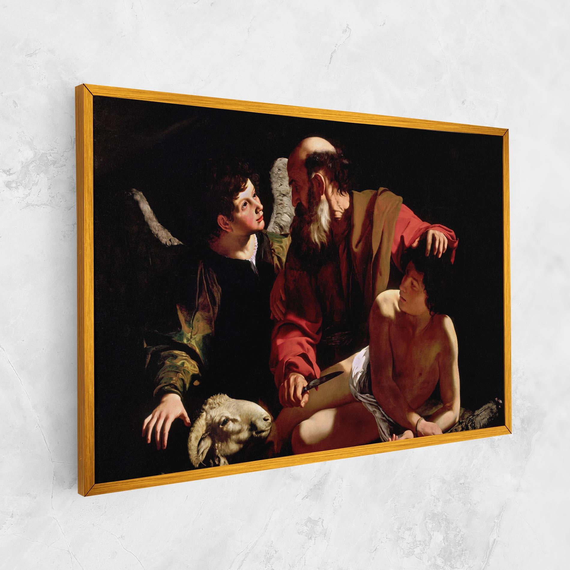 Картина на платно Sacrifice Of Isaac mockup 1