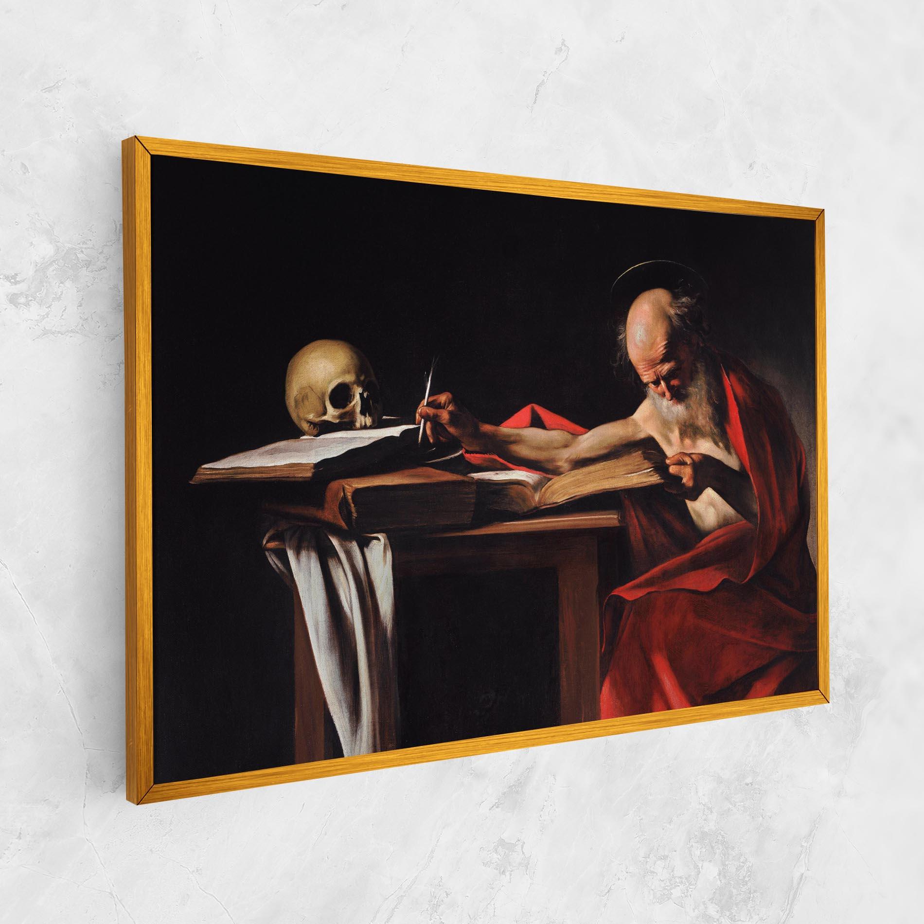 Картина на платно Saint Jerome Writing mockup 1