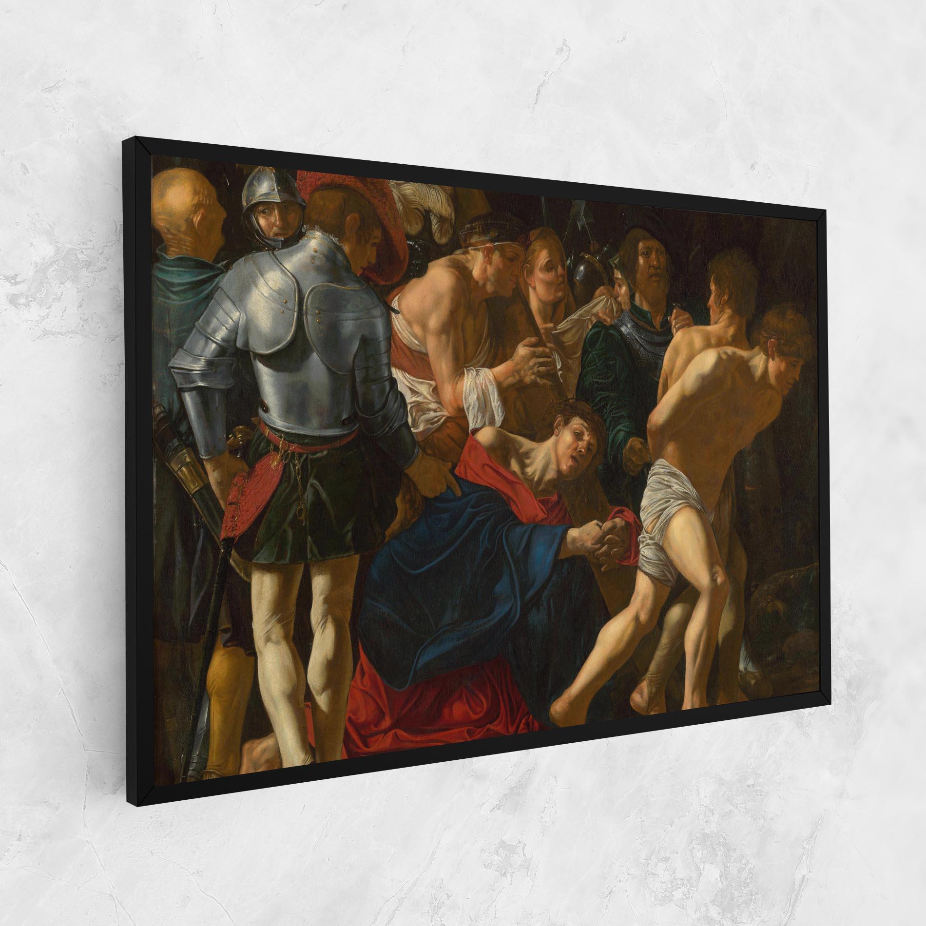 Картина на платно Fall Of Christ Calvary mockup 1