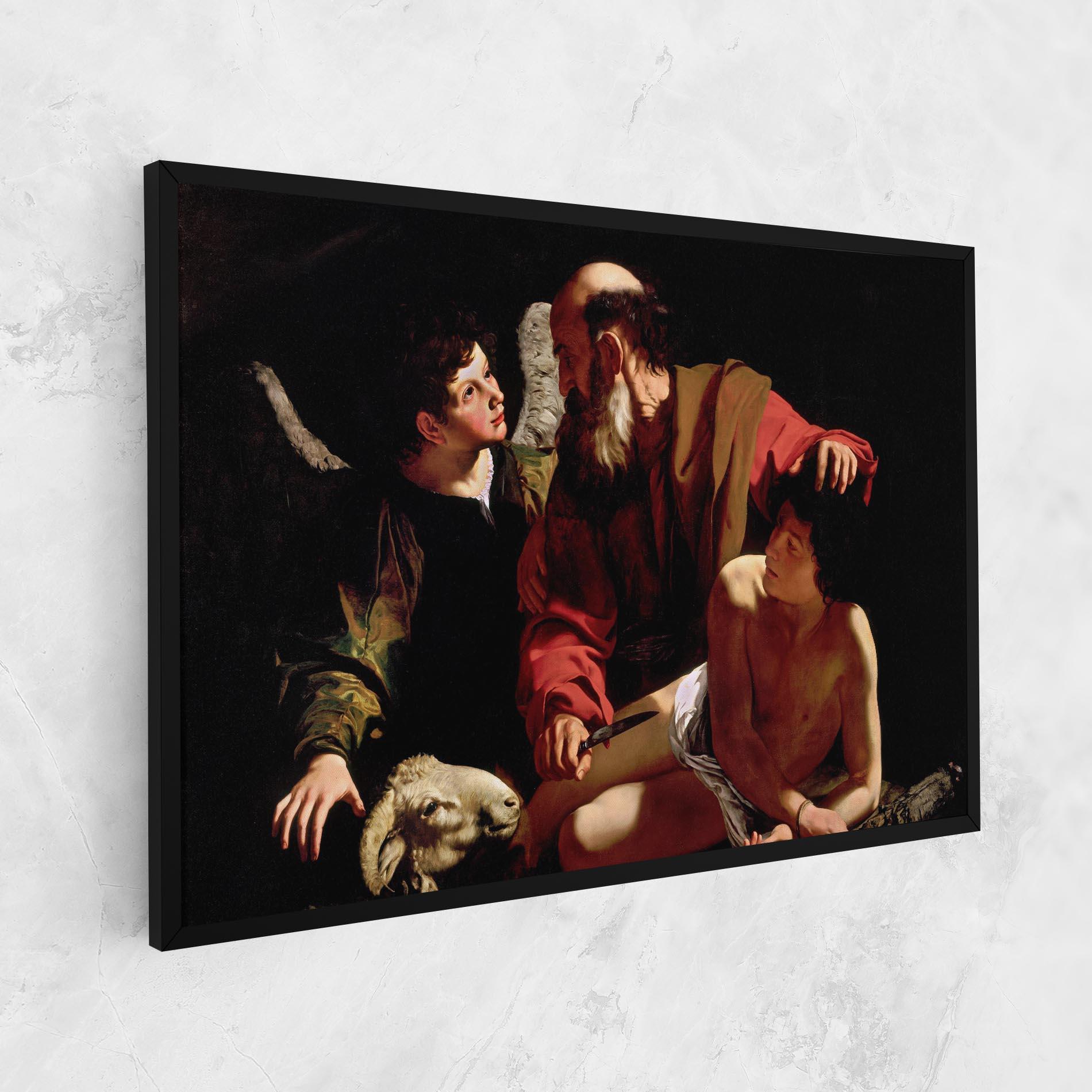 Картина на платно Sacrifice Of Isaac mockup 1