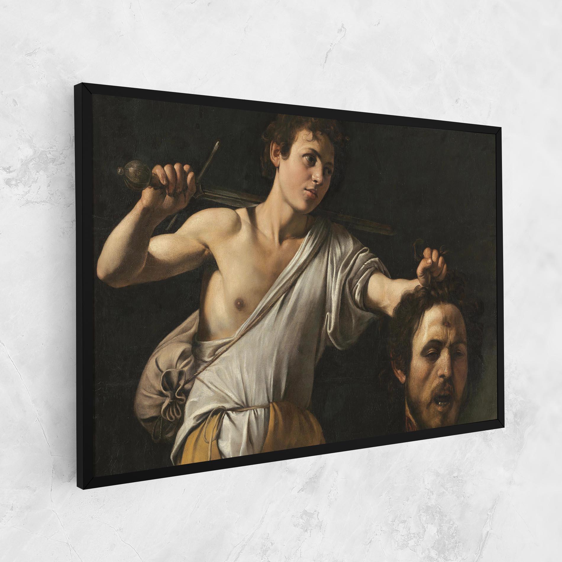 Картина на платно The Head Of Goliath mockup 1