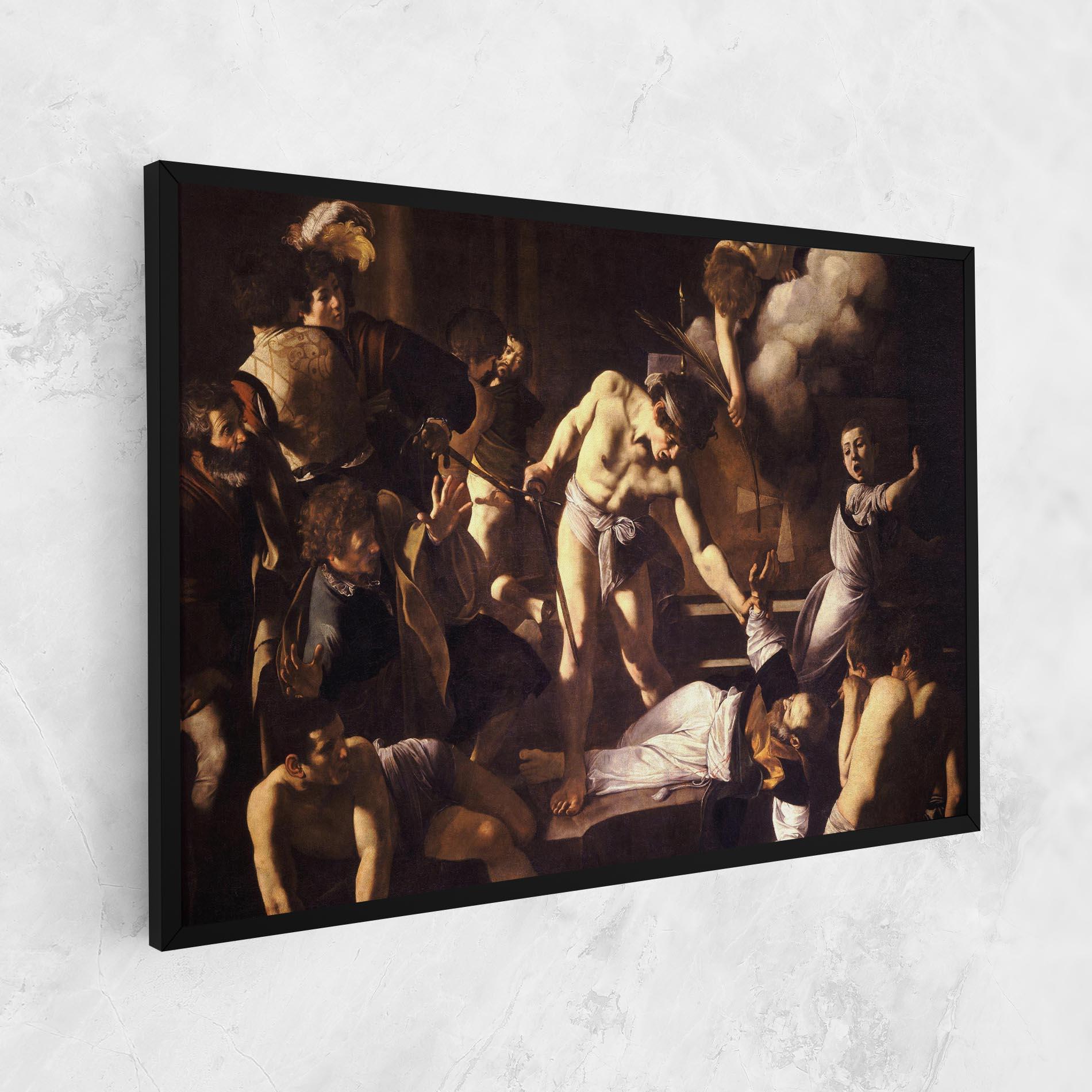 Картина на платно The Martyrdom mockup 1