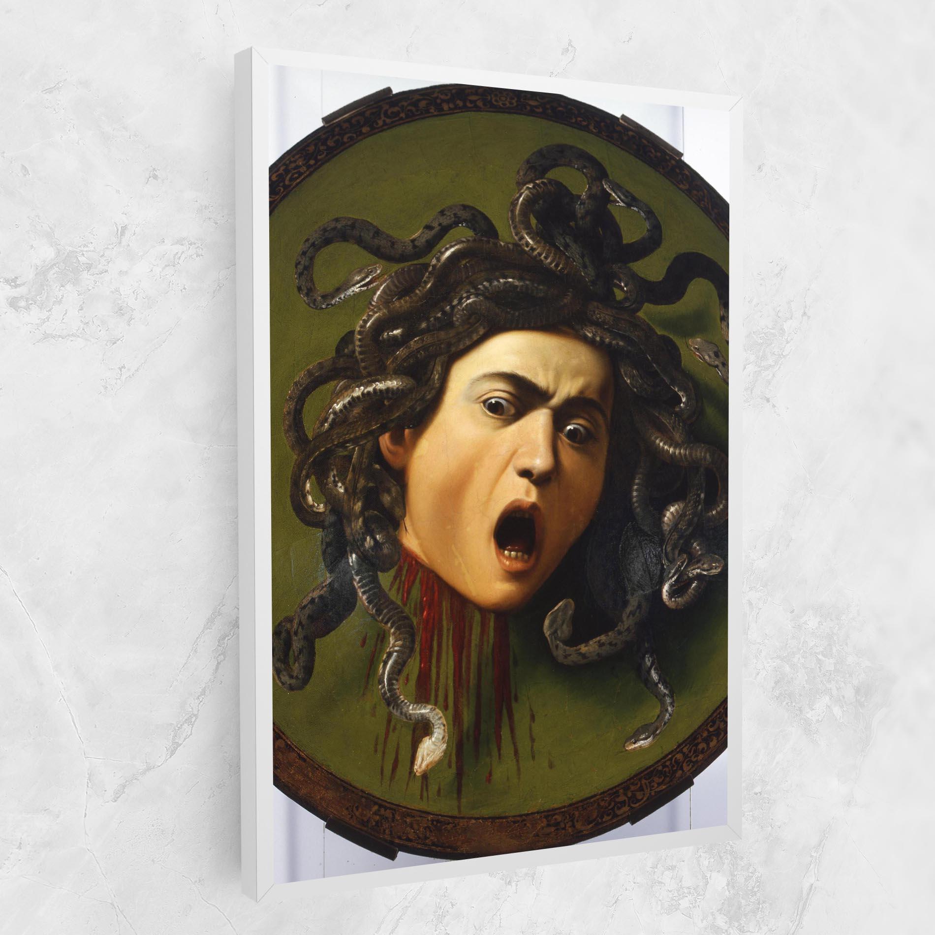 Картина на платно Caravaggio Medusa mockup 1