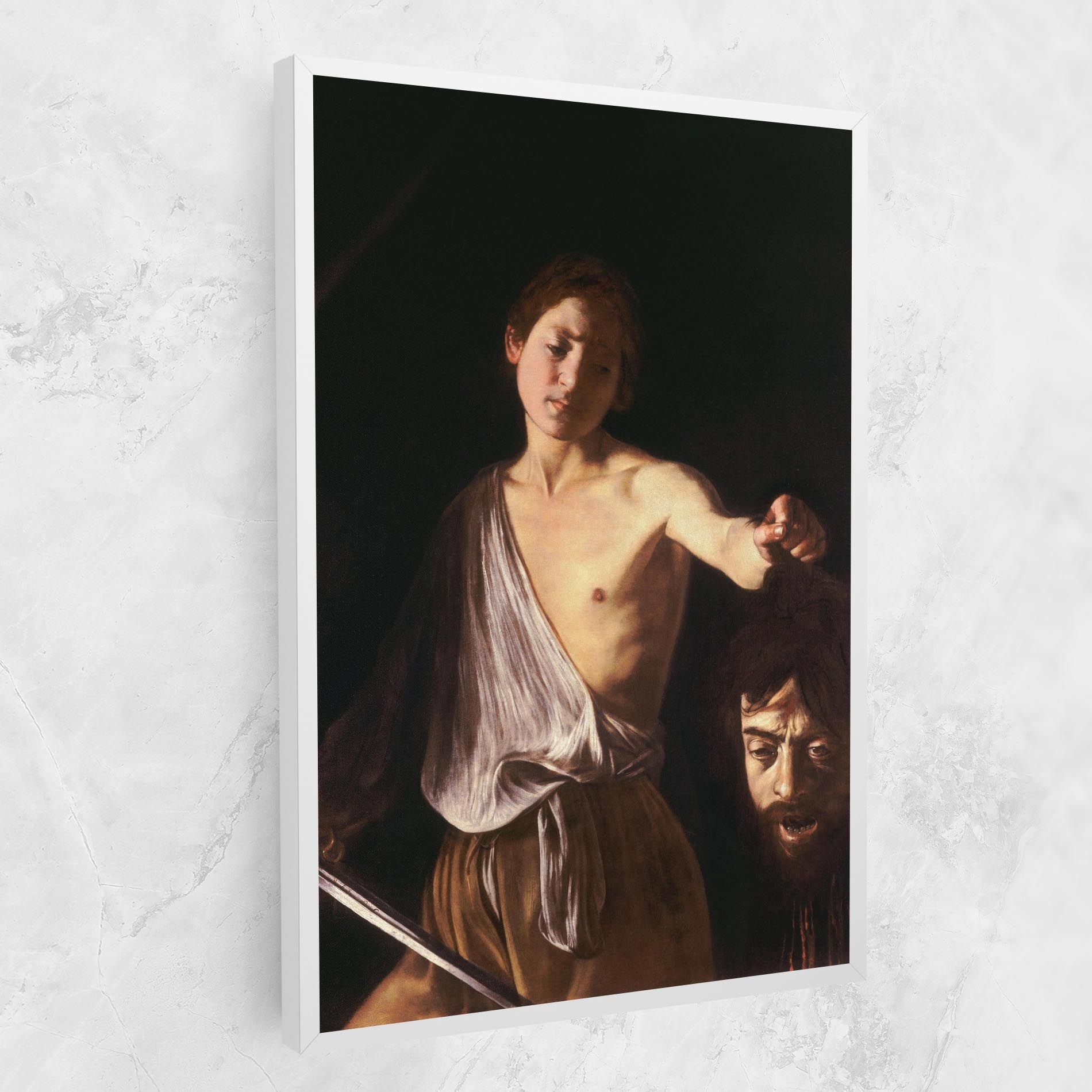 David With The Head Of Goliath mockup 1