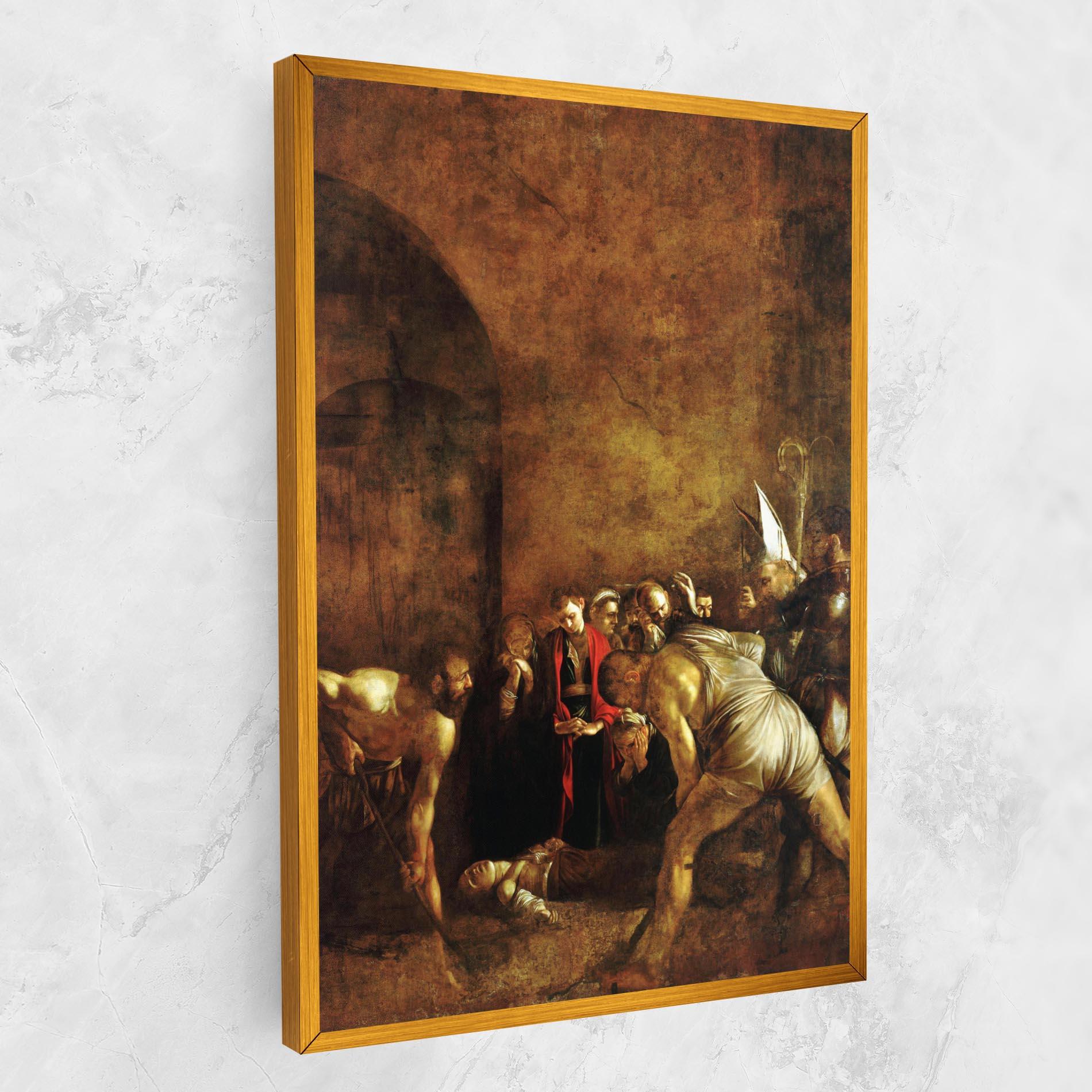 Картина на платно Burial Of Saint Lucy mockup 1