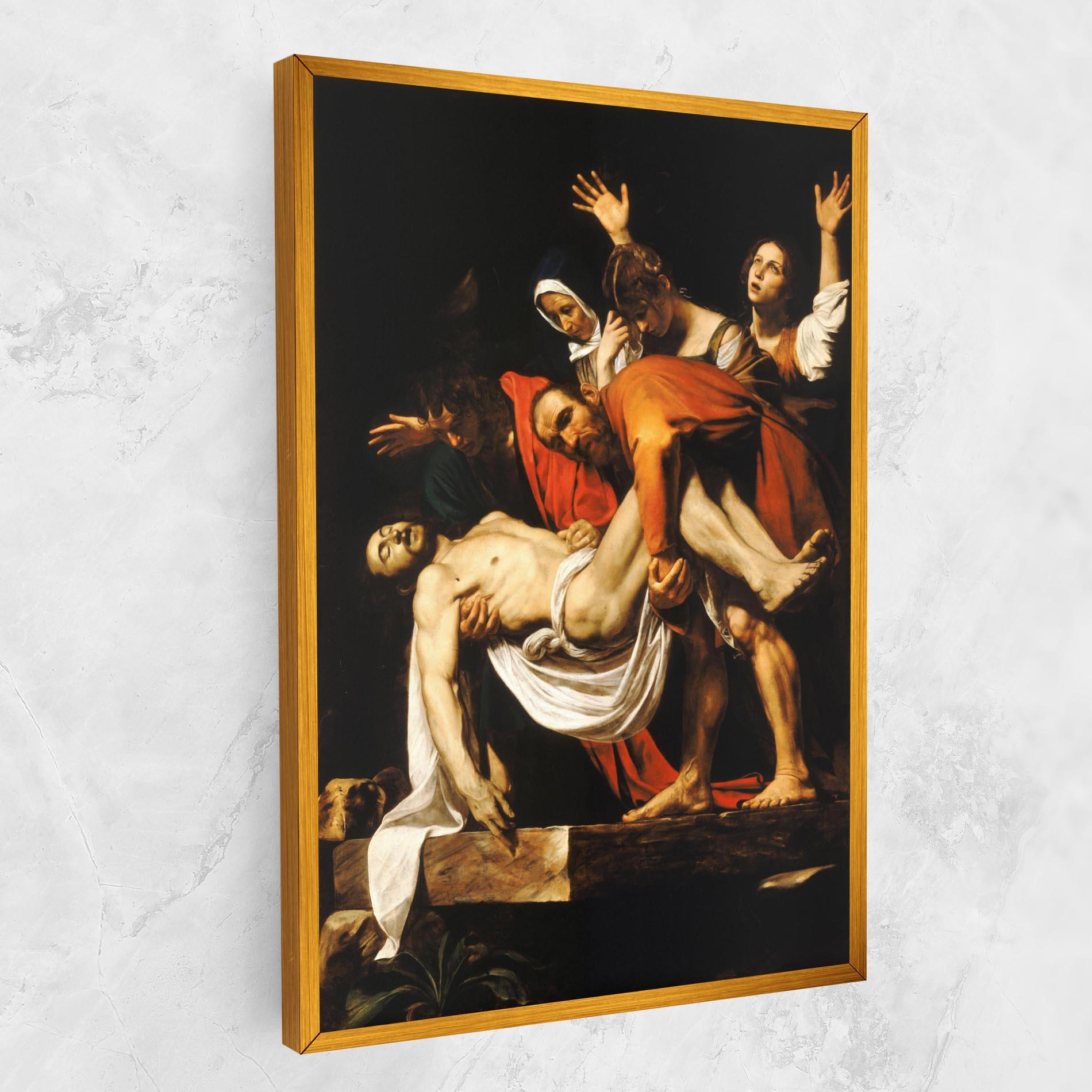 Картина на платно The Entombment Of Christ mockup 1