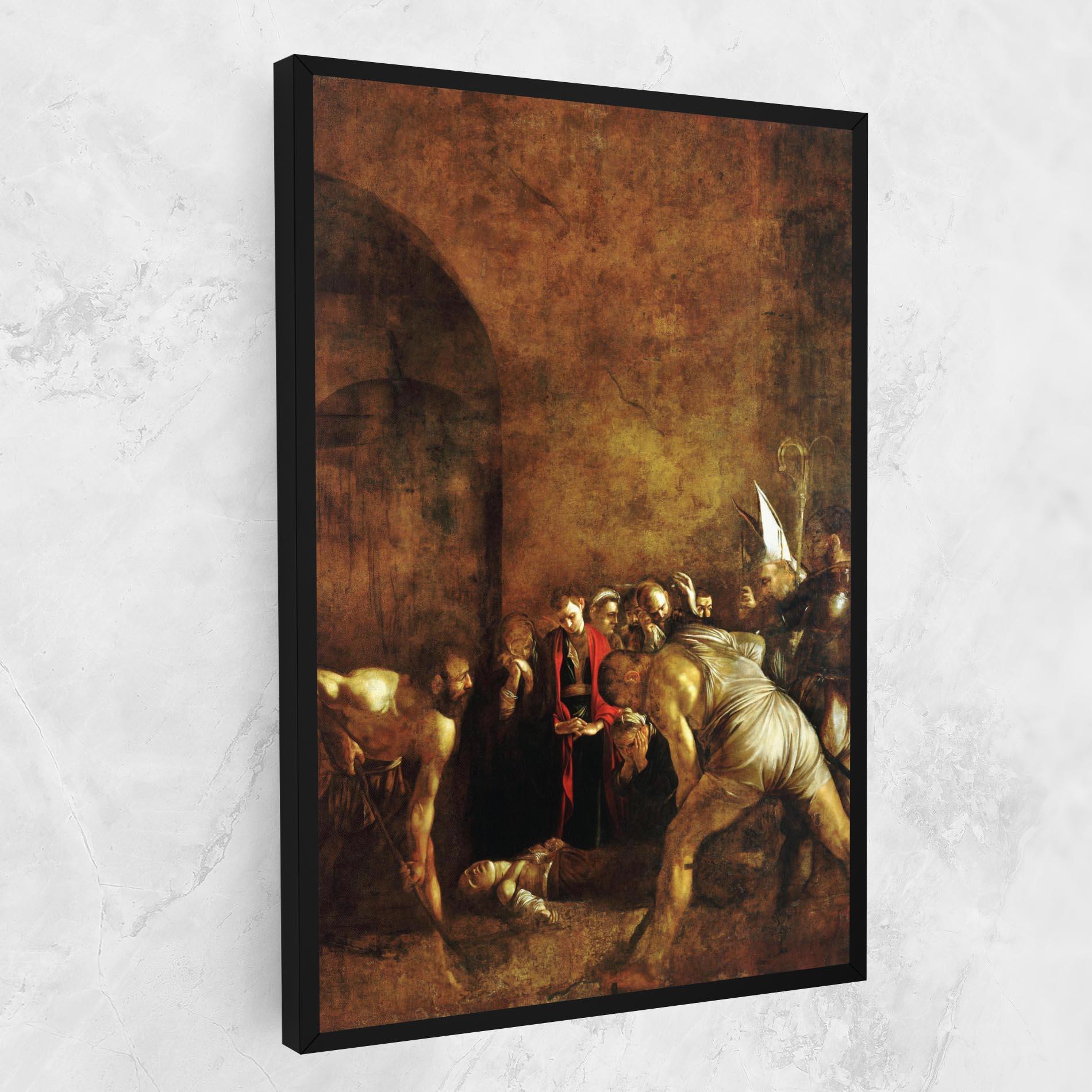 Картина на платно Burial Of Saint Lucy mockup 1